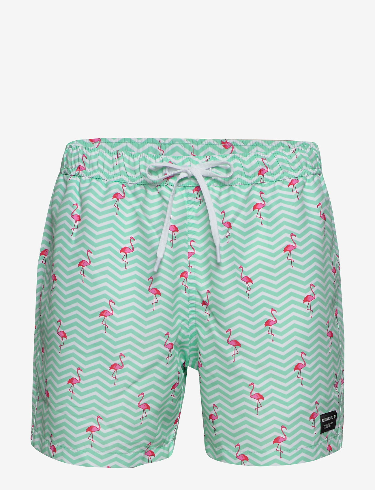 Björn Borg - LOOSE SHORTS SYLVESTER - bb flamingo stripe aruba blue - 0