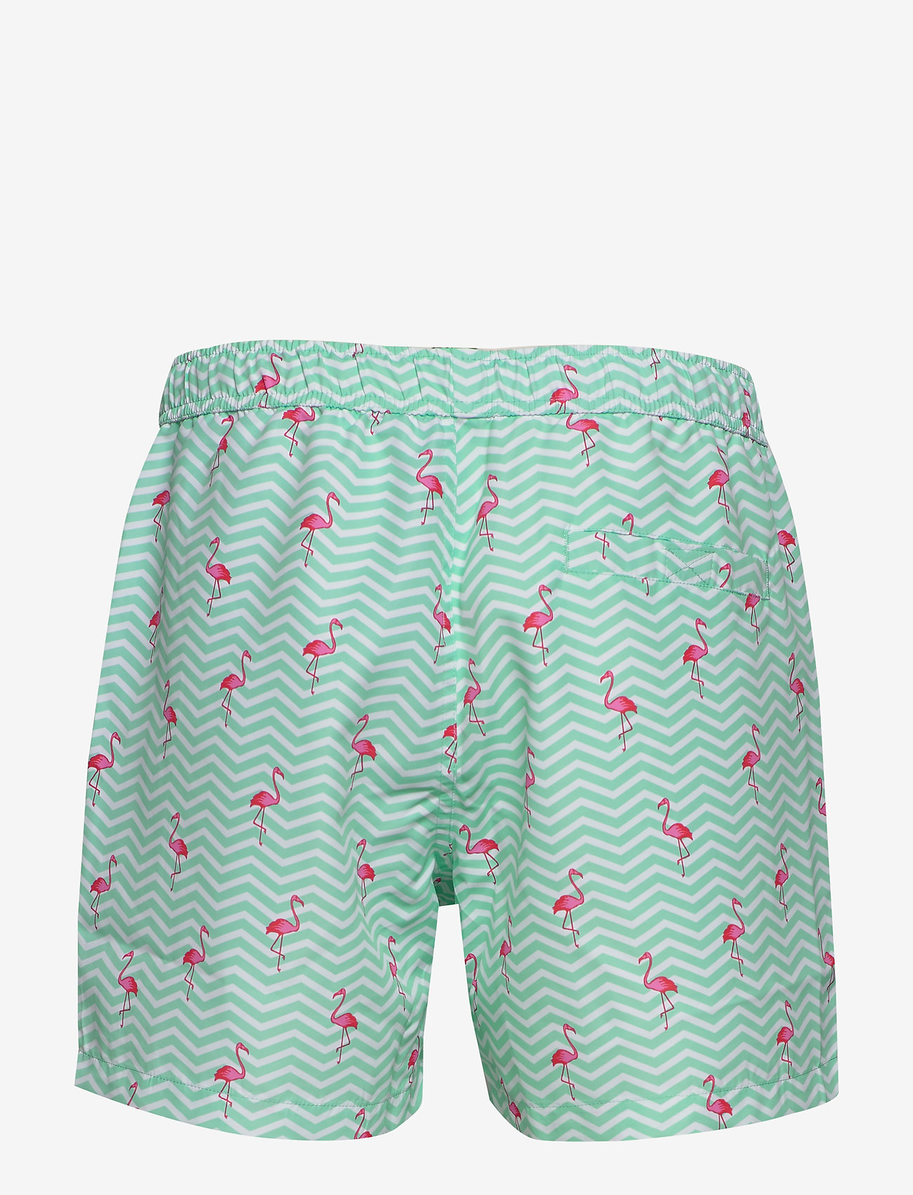 Björn Borg - LOOSE SHORTS SYLVESTER - bb flamingo stripe aruba blue - 1