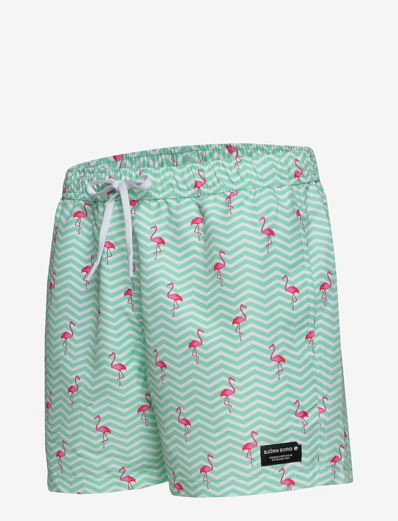 Björn Borg - LOOSE SHORTS SYLVESTER - bb flamingo stripe aruba blue - 2