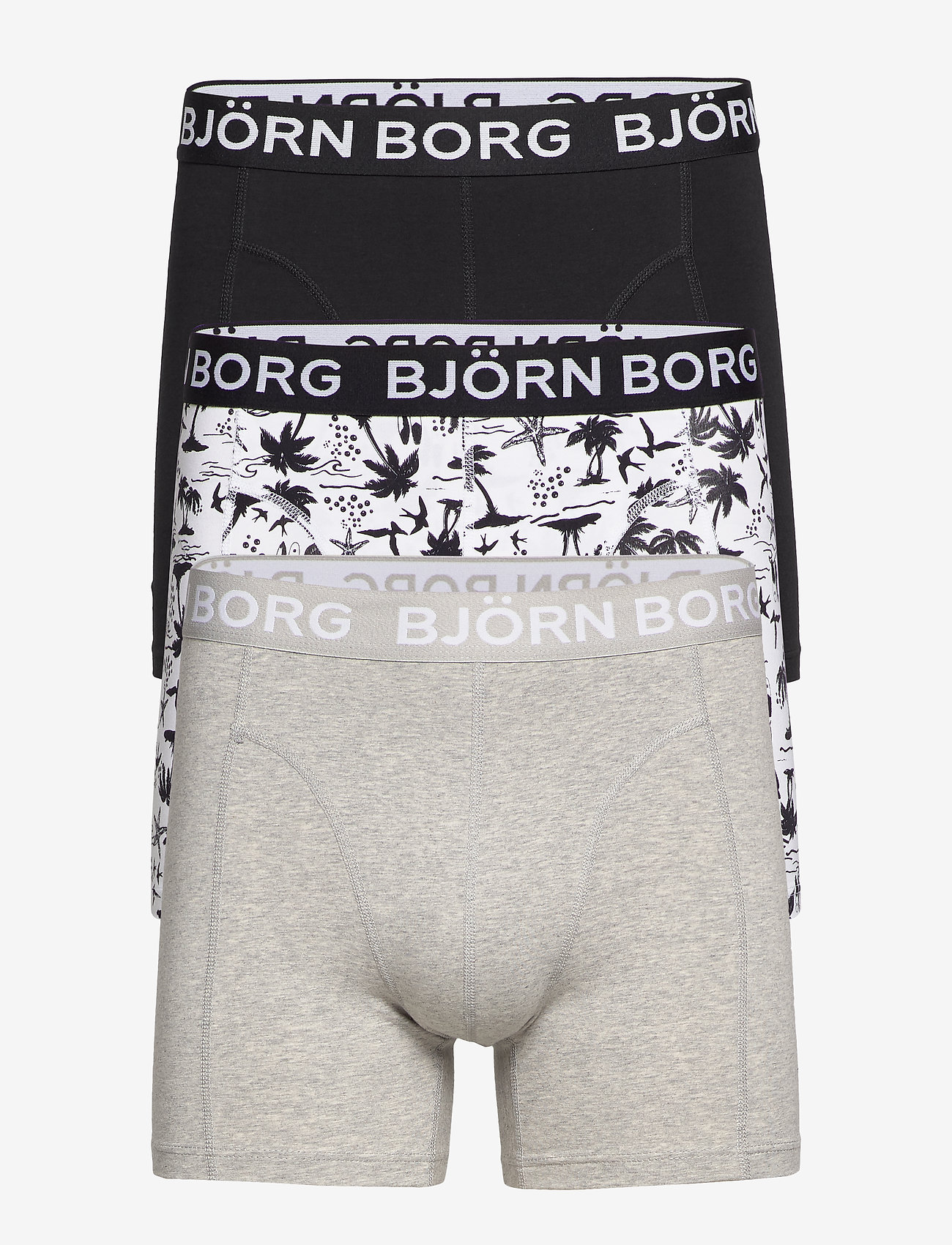 Björn Borg - SHORTS BB MAUI 3p - brilliant white - 0