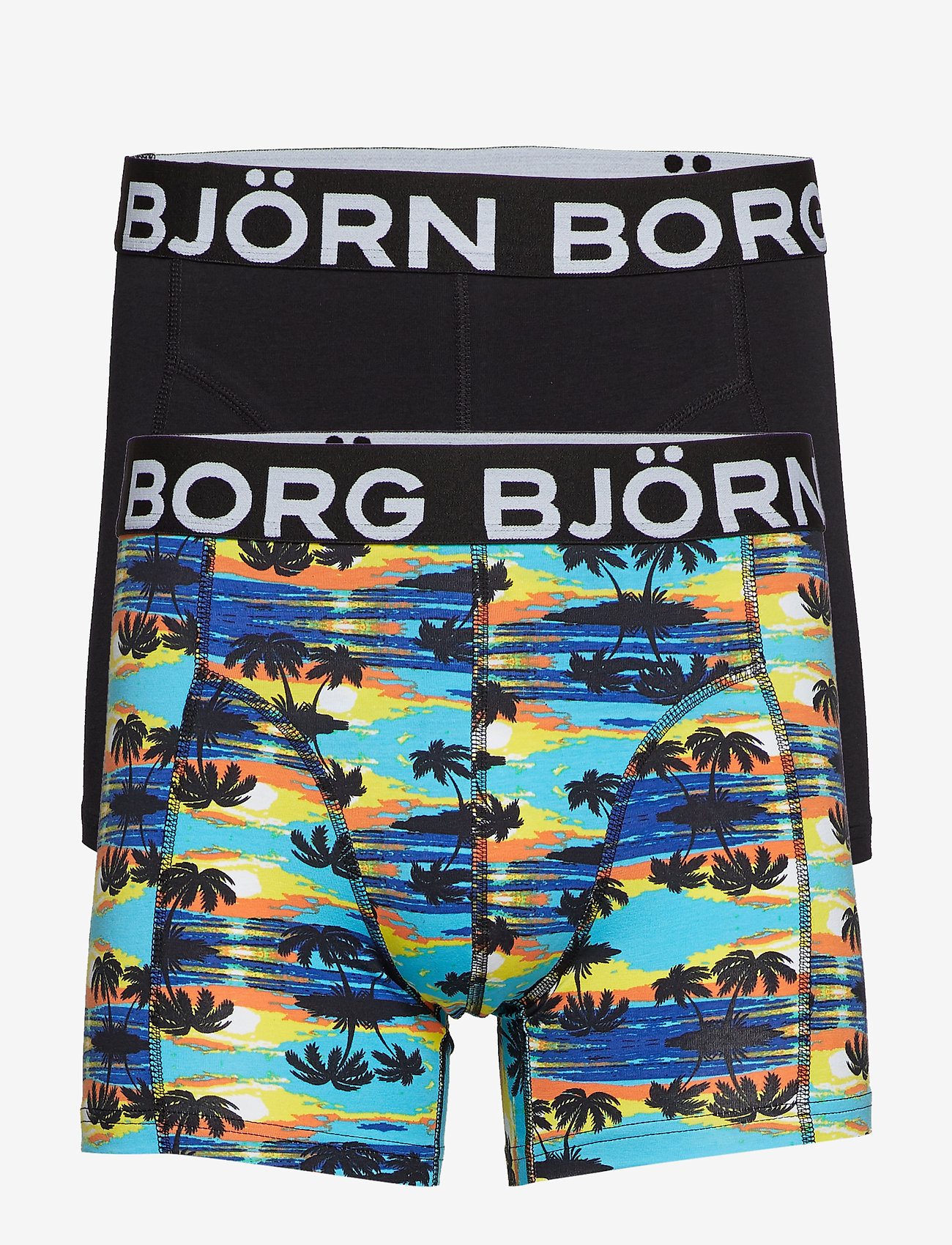 Björn Borg - SHORTS BB SUNSET 2p - blue atoll - 0