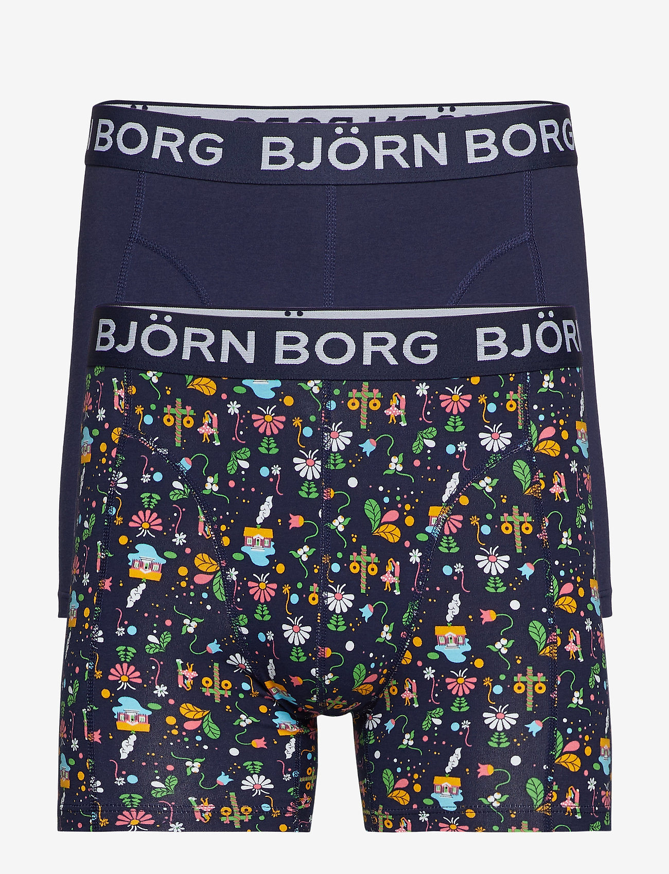 Björn Borg - SHORTS BB MIDSUMMER 2p - peacoat - 0
