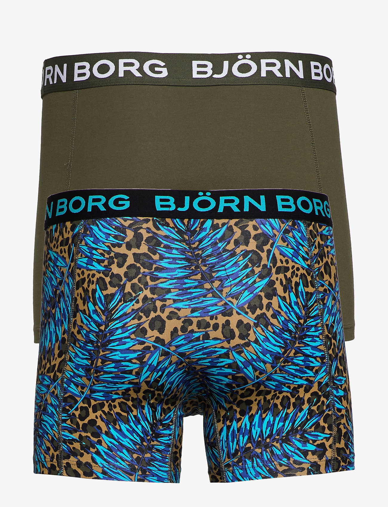 Björn Borg - SHORTS SAMMY BB LEO LEAFS - kelp - 1