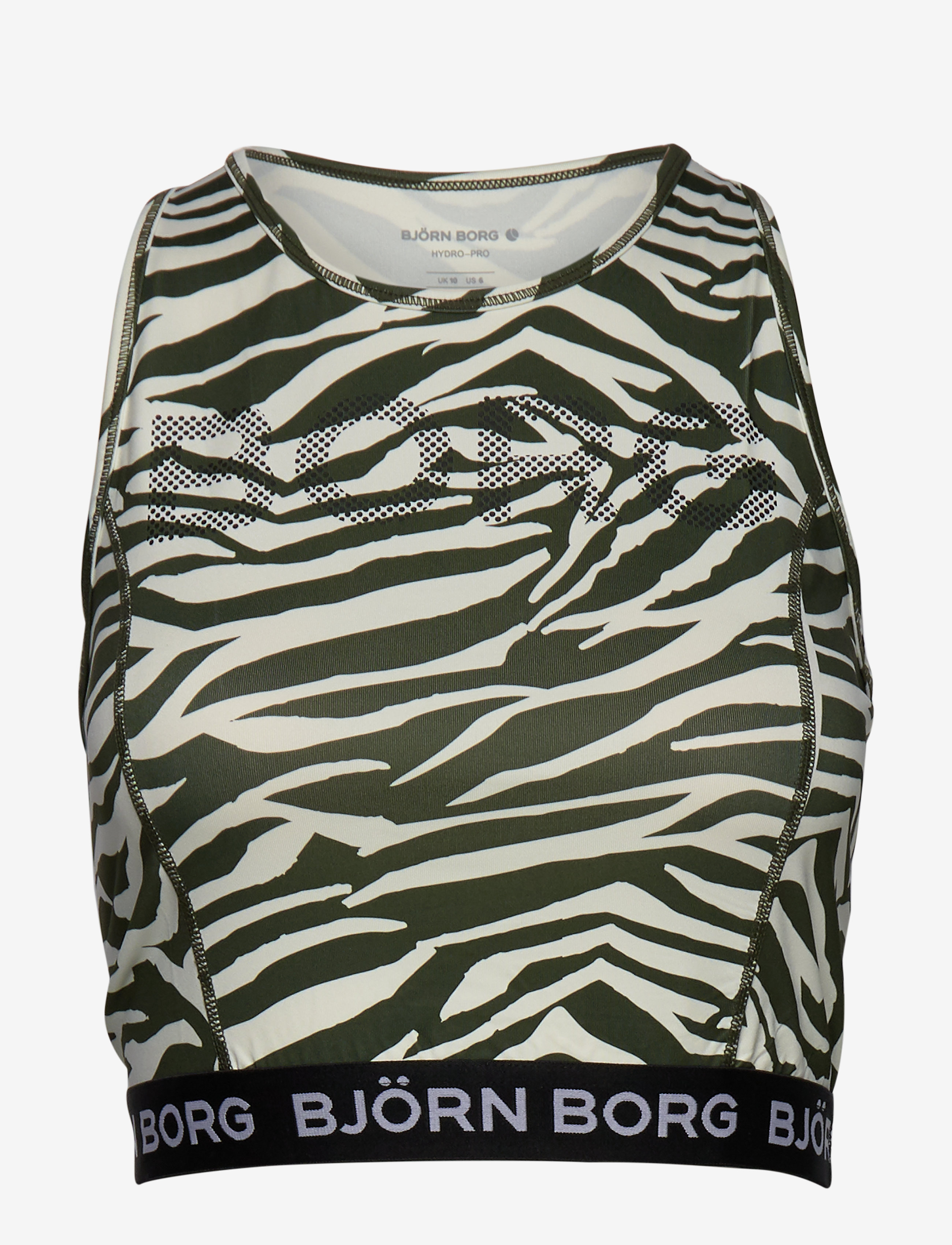 Björn Borg - CROPPED TANK CHINA CHINA - bb zebra jet stream - 0