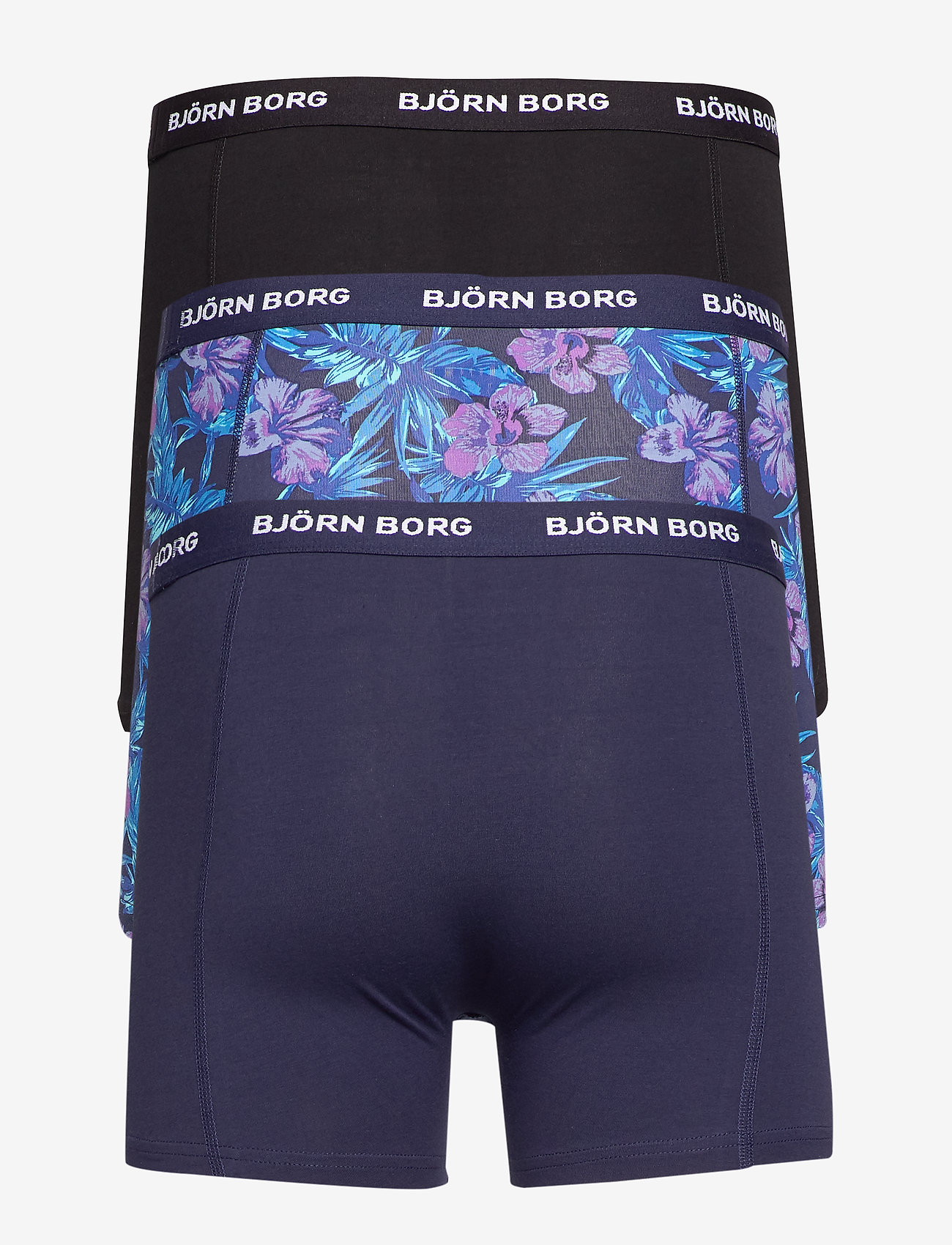 Björn Borg - SHORTS SAMMY BB FLOWER - peacoat - 1