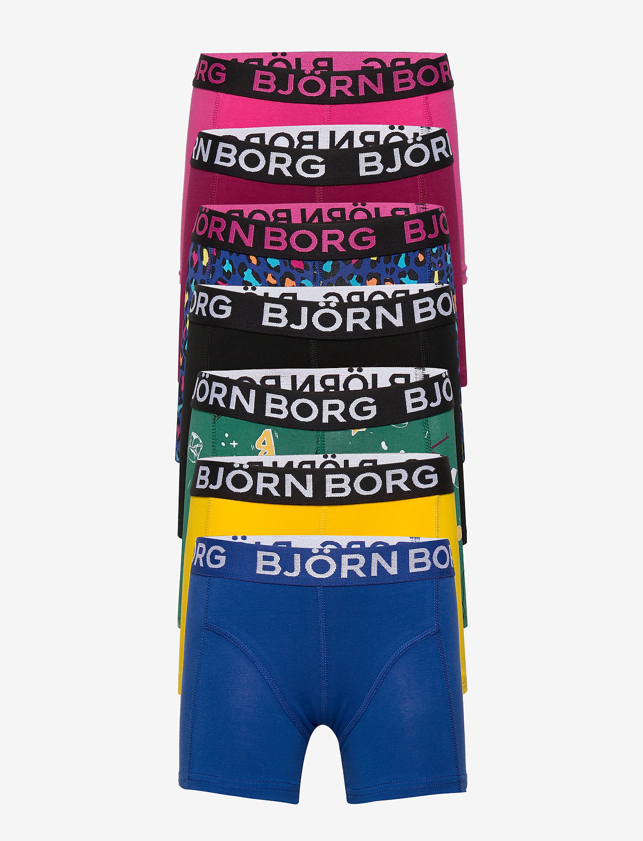 Björn Borg - SHORTS SAMMY BB GRAFFBOI & BB ENE - evergreen - 0