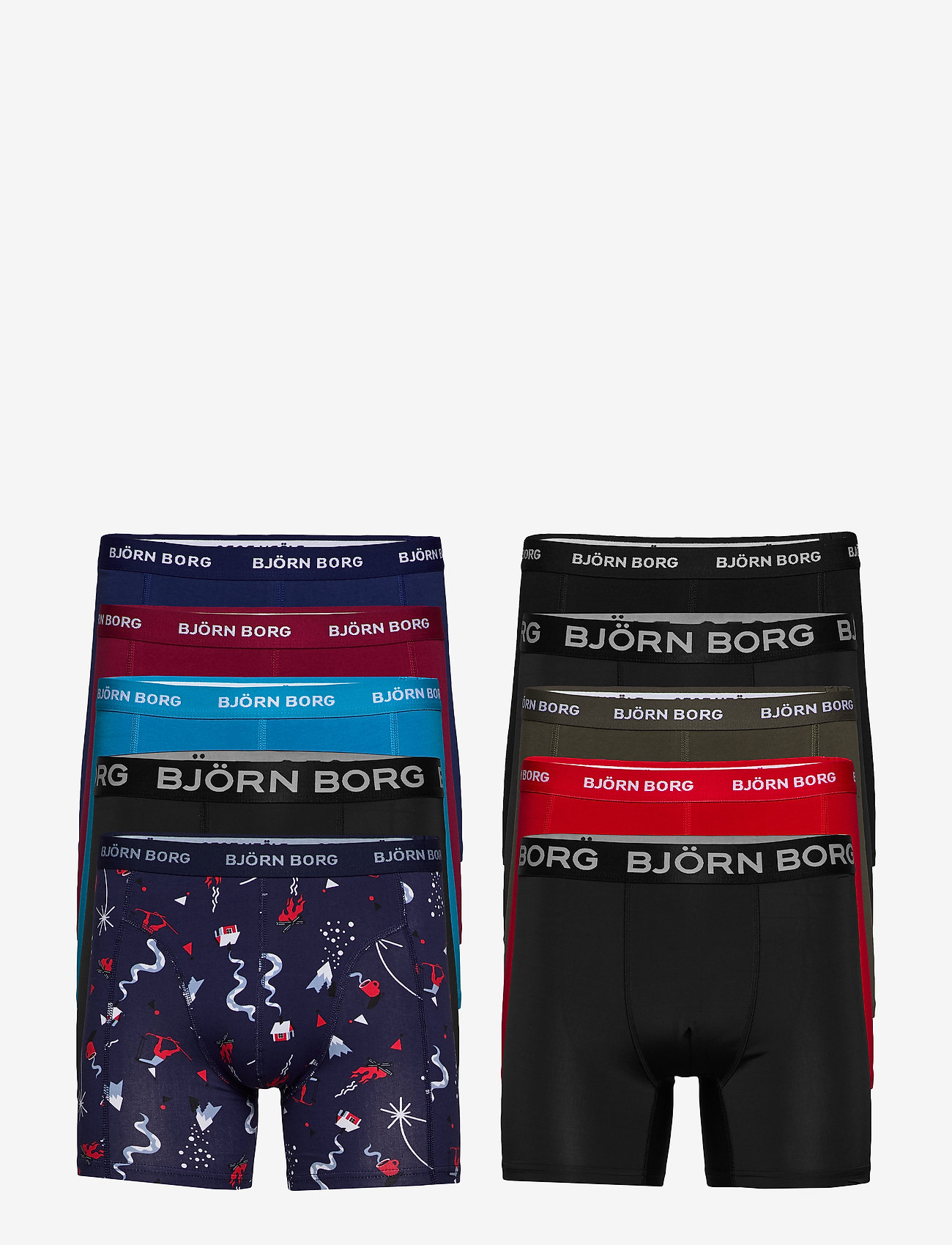 Björn Borg - SHORTS SAMMY BB WINTER XMAS-BOX - peacoat - 0