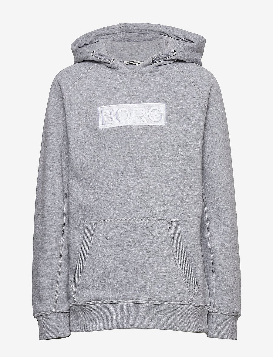 Björn Borg - BORG SPORT HOOD - h108by light grey melange - 0