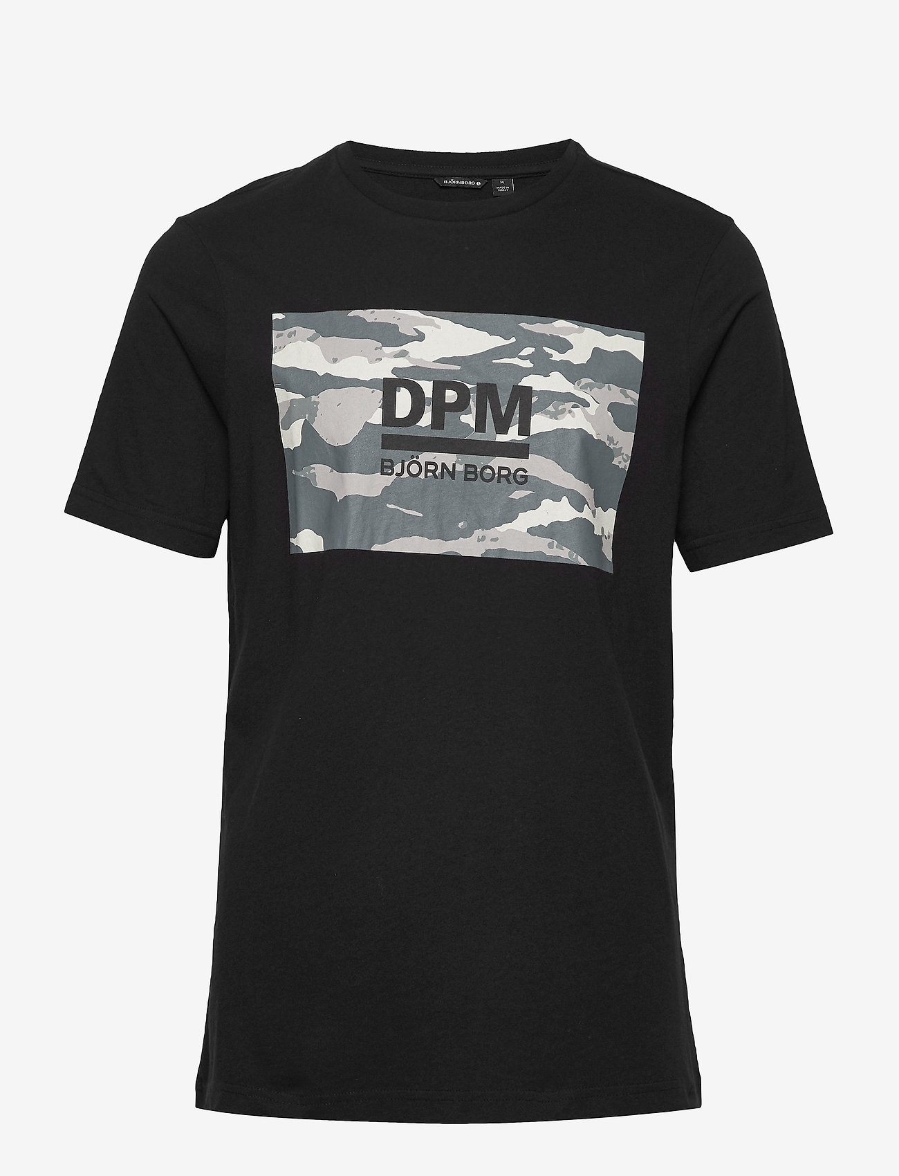 Björn Borg - DPM SPORT TEE - black beauty - 0