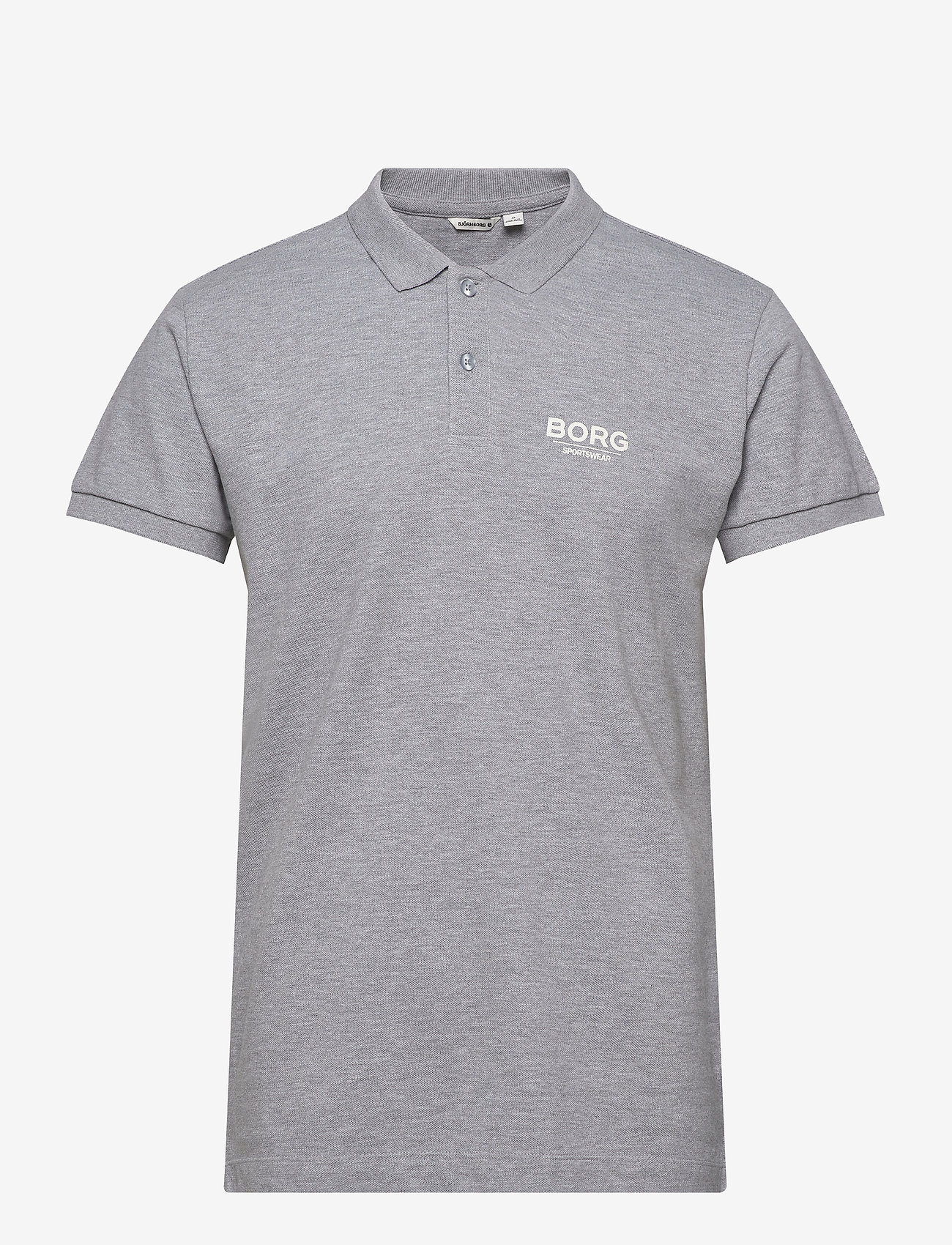Björn Borg - POLO SAM SAM - h108by light grey melange - 0