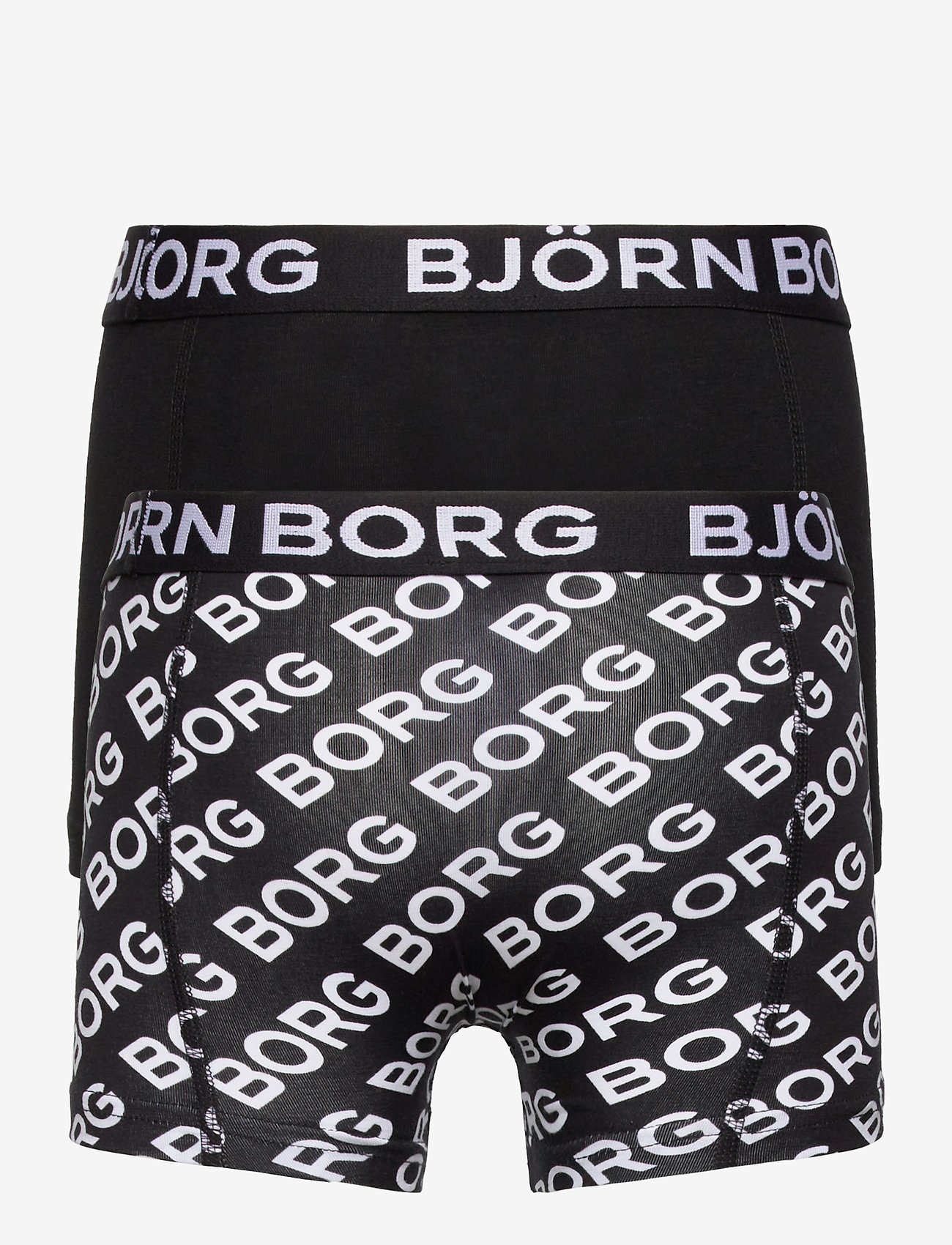 Björn Borg - SHORTS SAMMY BB LOGO - black beauty - 1