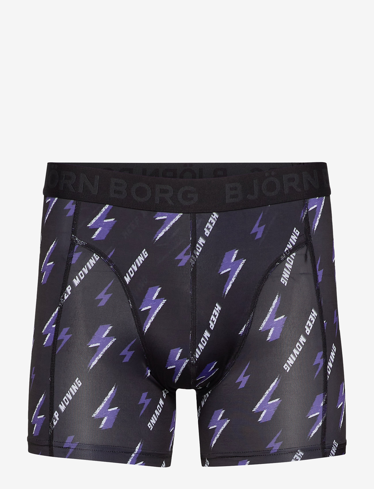 Björn Borg - SHORTS SAMMY BB KEEP MOVING - black beauty - 0