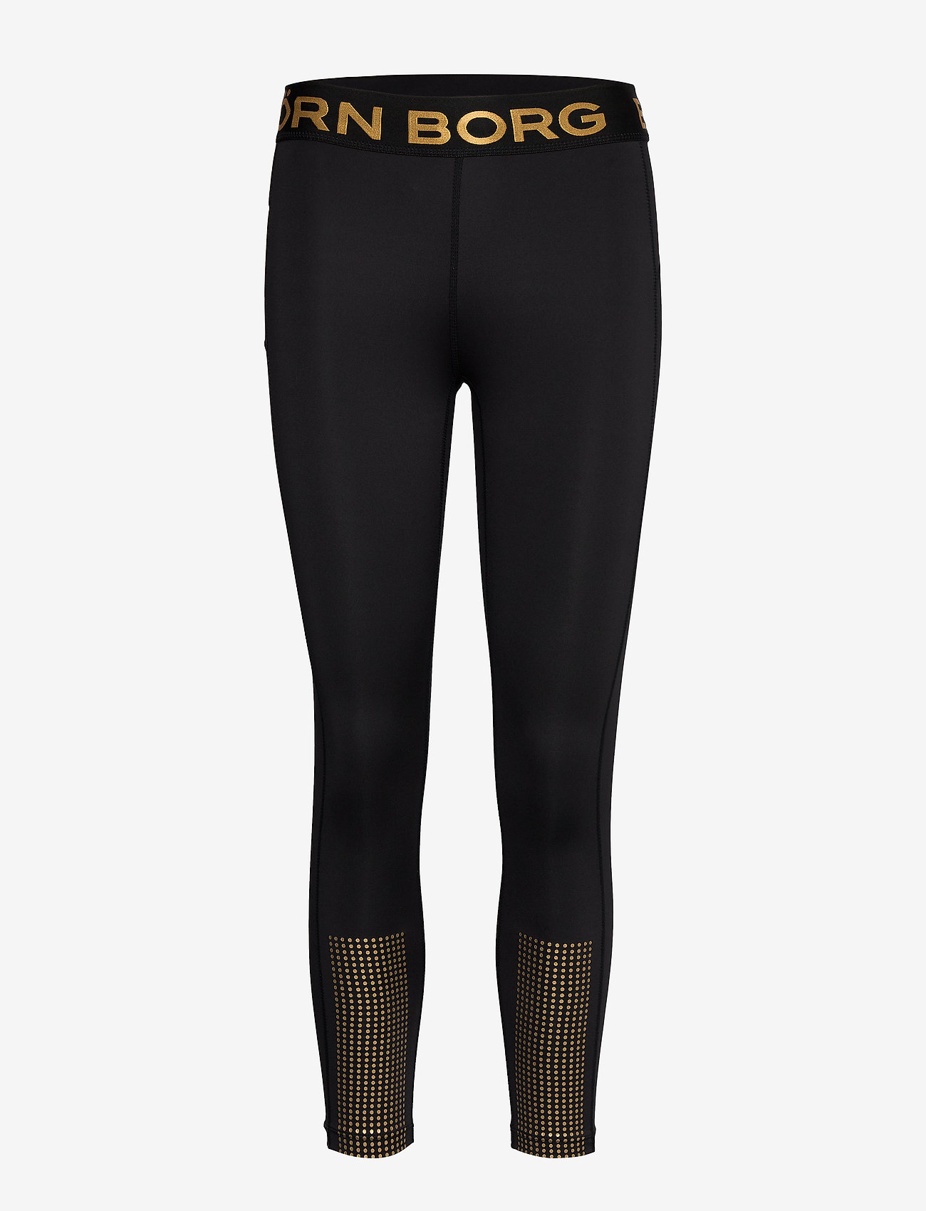 Björn Borg - 7/8 TIGHTS MEDAL MEDAL - black gold - 0