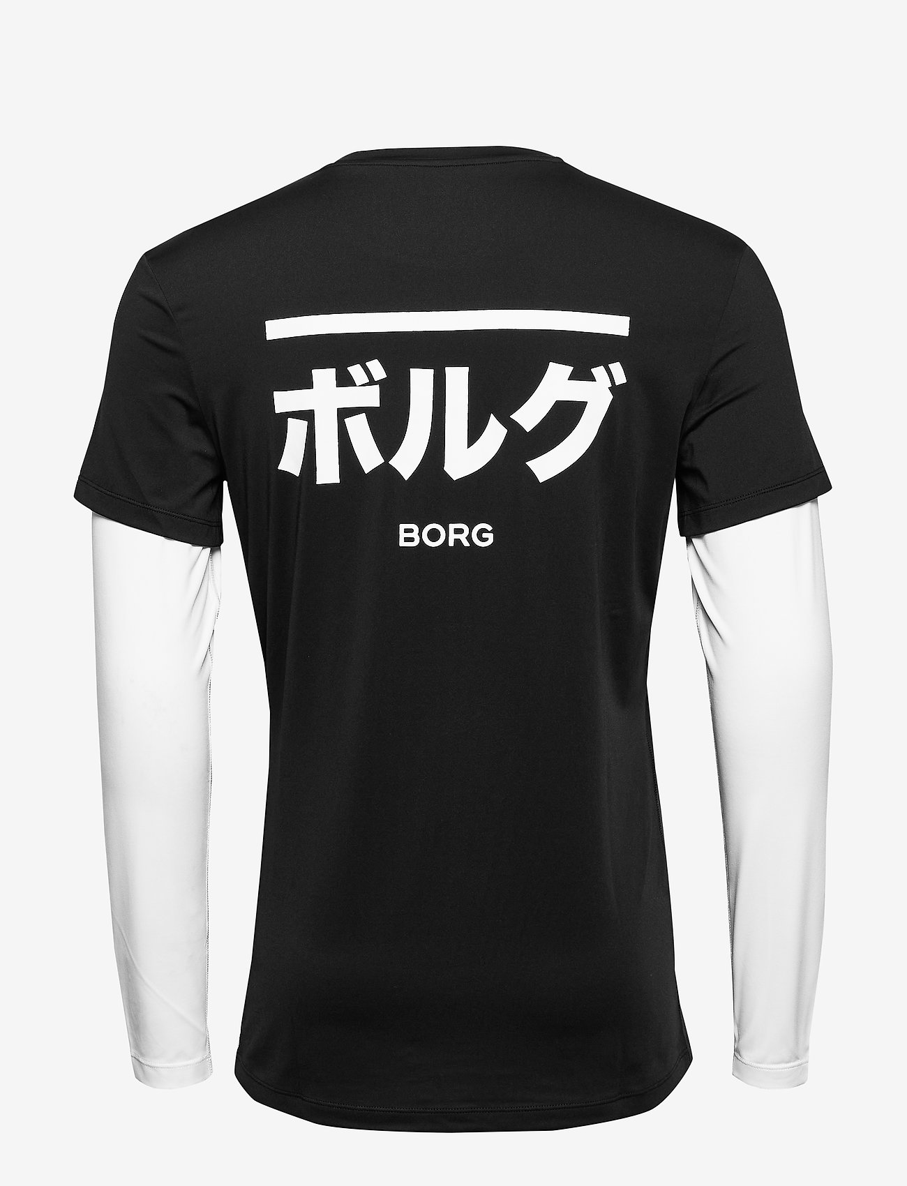 Björn Borg - LS TEE ABER ABER - black beauty - 1