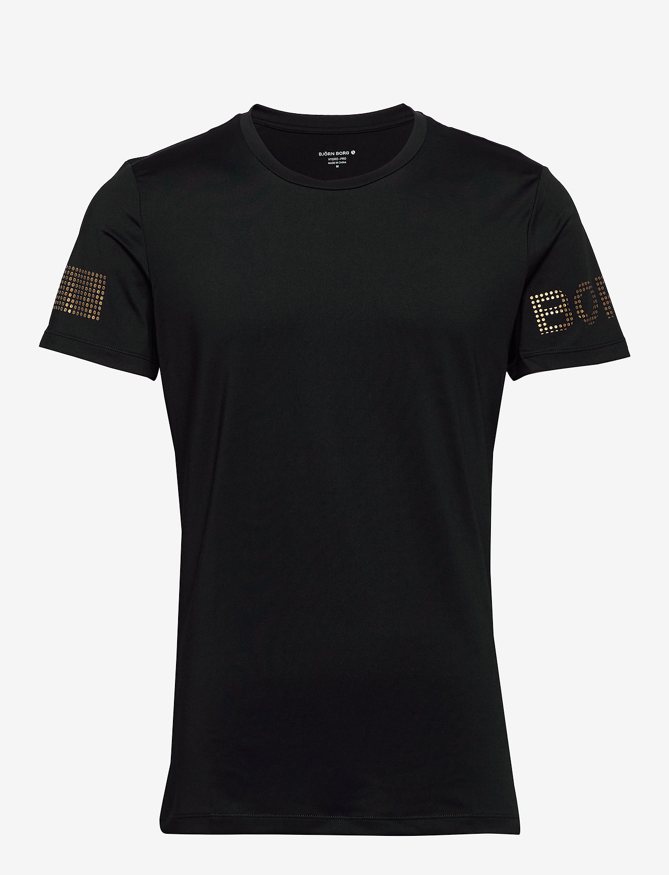 Björn Borg - TEE MEDAL MEDAL - black gold - 0