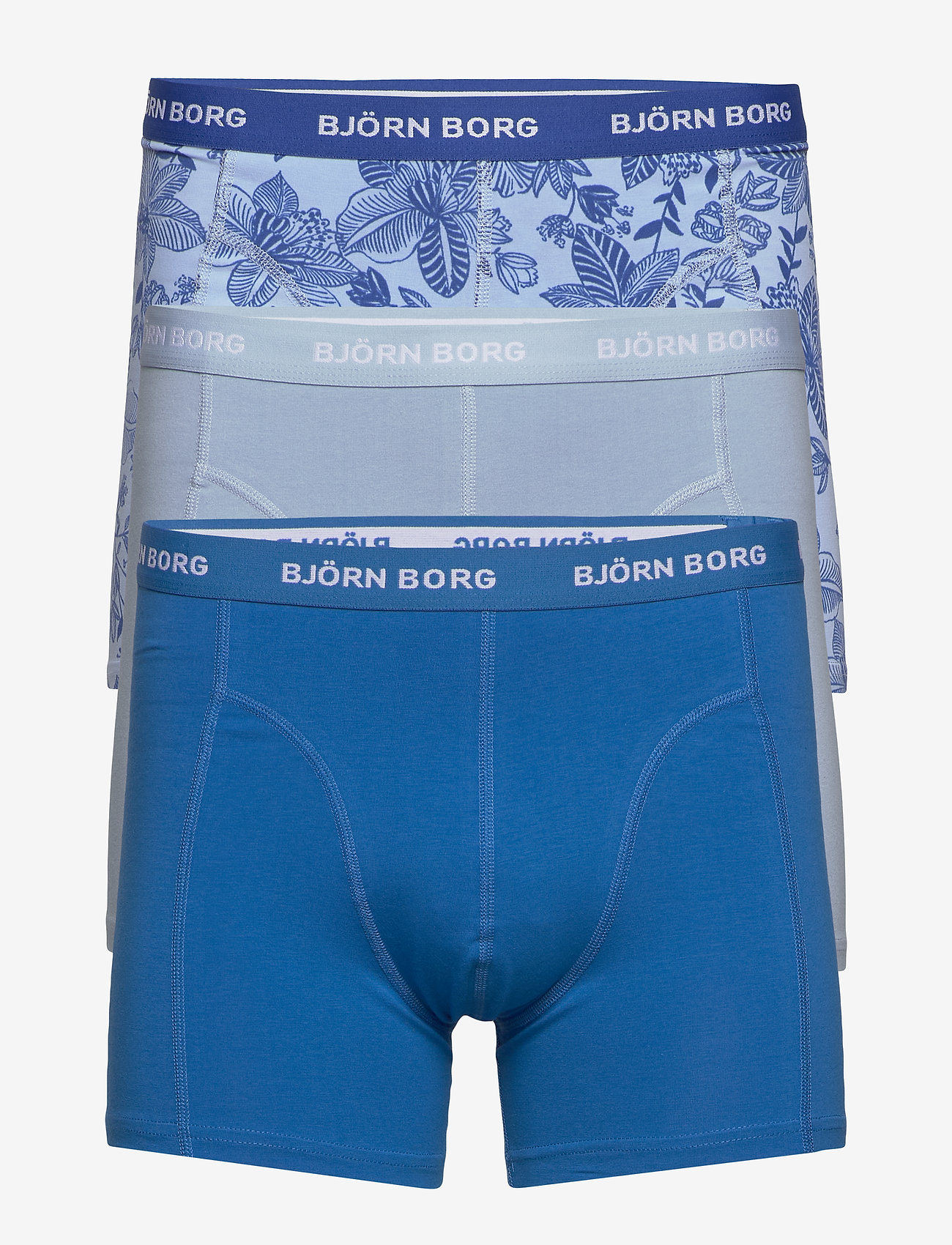 Björn Borg - SHORTS SAMMY BB FIJI FLOWER - placid blue - 0
