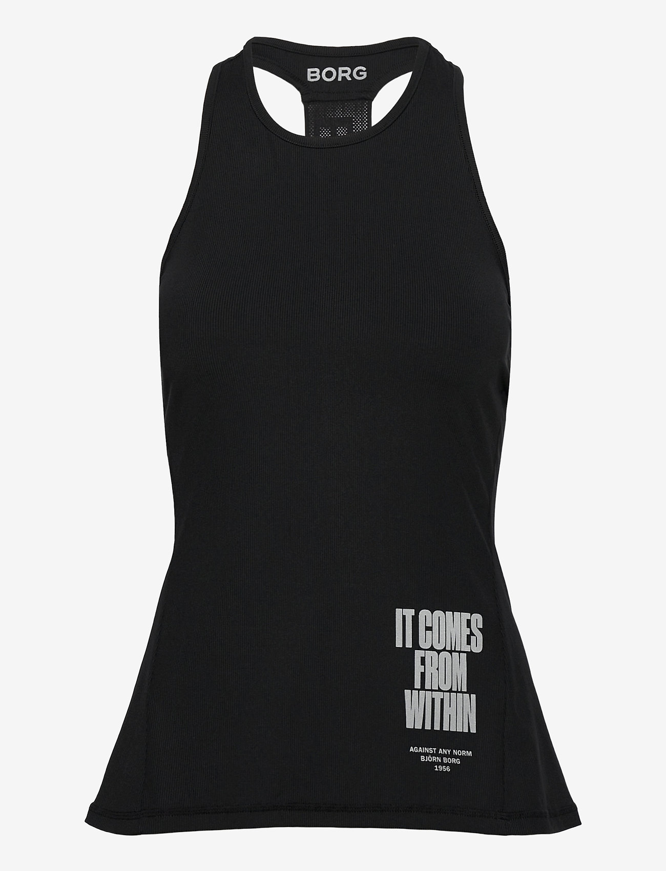 Björn Borg - W RIB TANK NIGHT NIGHT - black beauty - 0