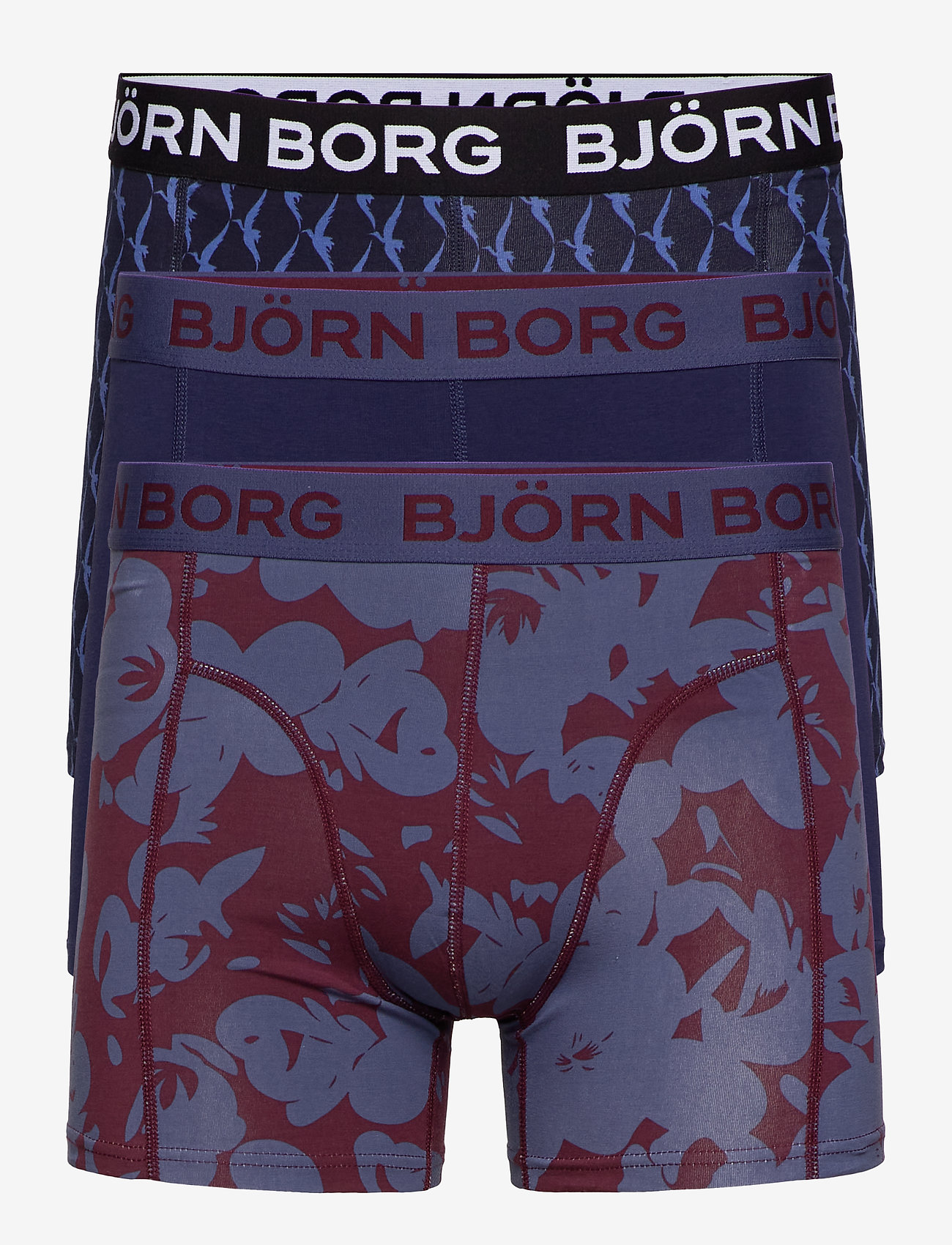 Björn Borg - SHORTS SAMMY BB WINGSPAN & BB 2 W - blue depths - 0