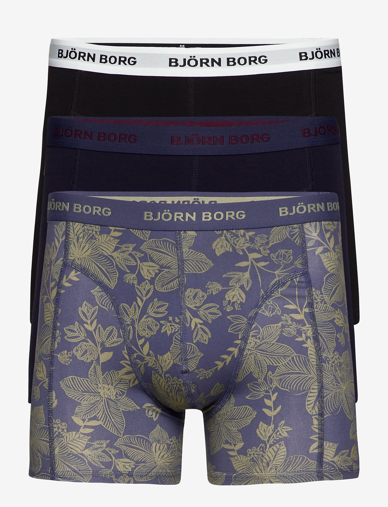 Björn Borg - SHORTS SAMMY BB FIJI FLOWER - crown blue - 0