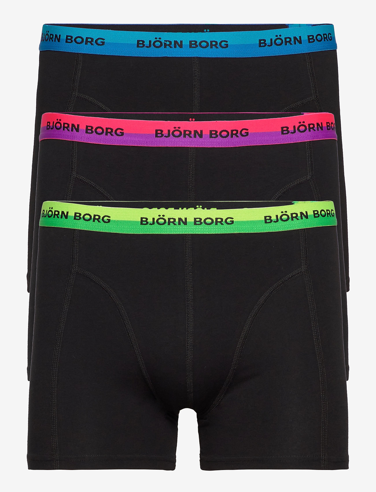 Björn Borg - SHORTS SAMMY NEON SOLID - blue fish - 0