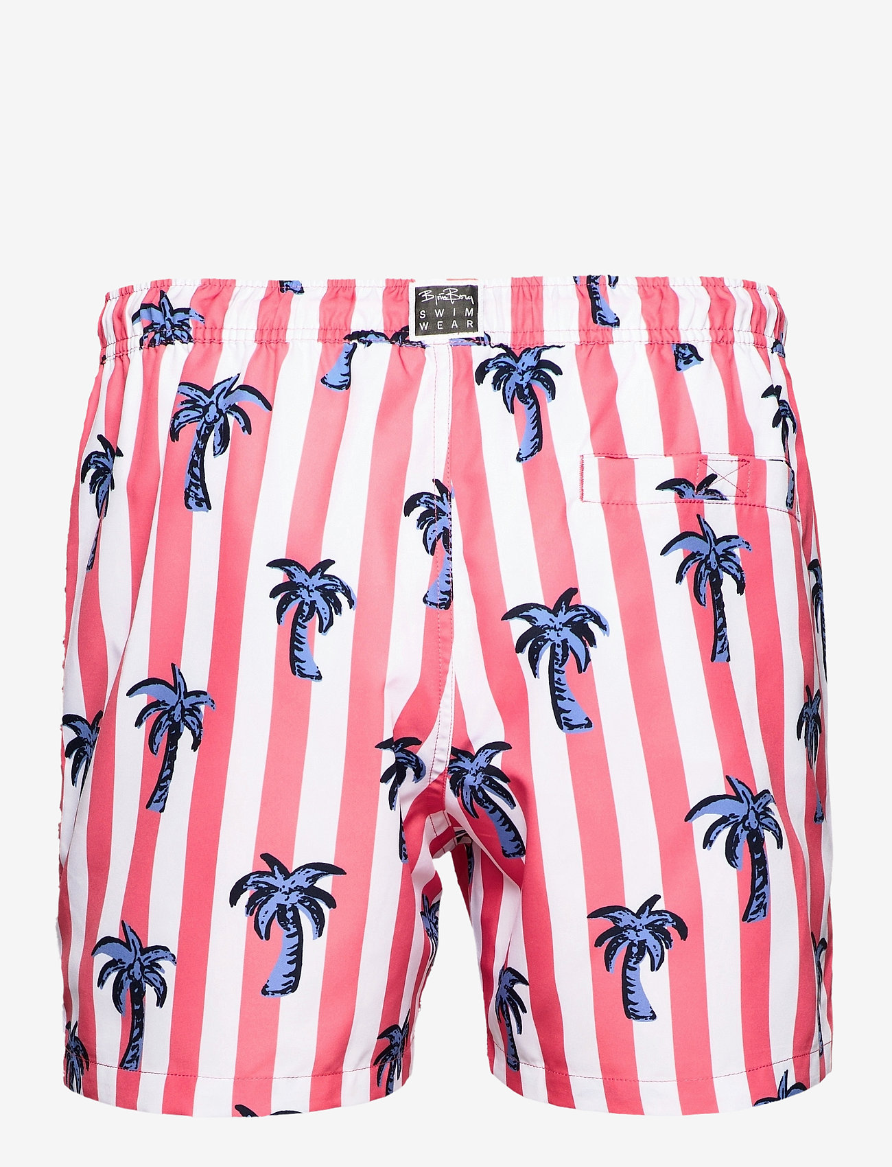 Björn Borg - LOOSE SHORTS SYLVESTER SYLVESTER - bb palmstripe sunkist coral - 2