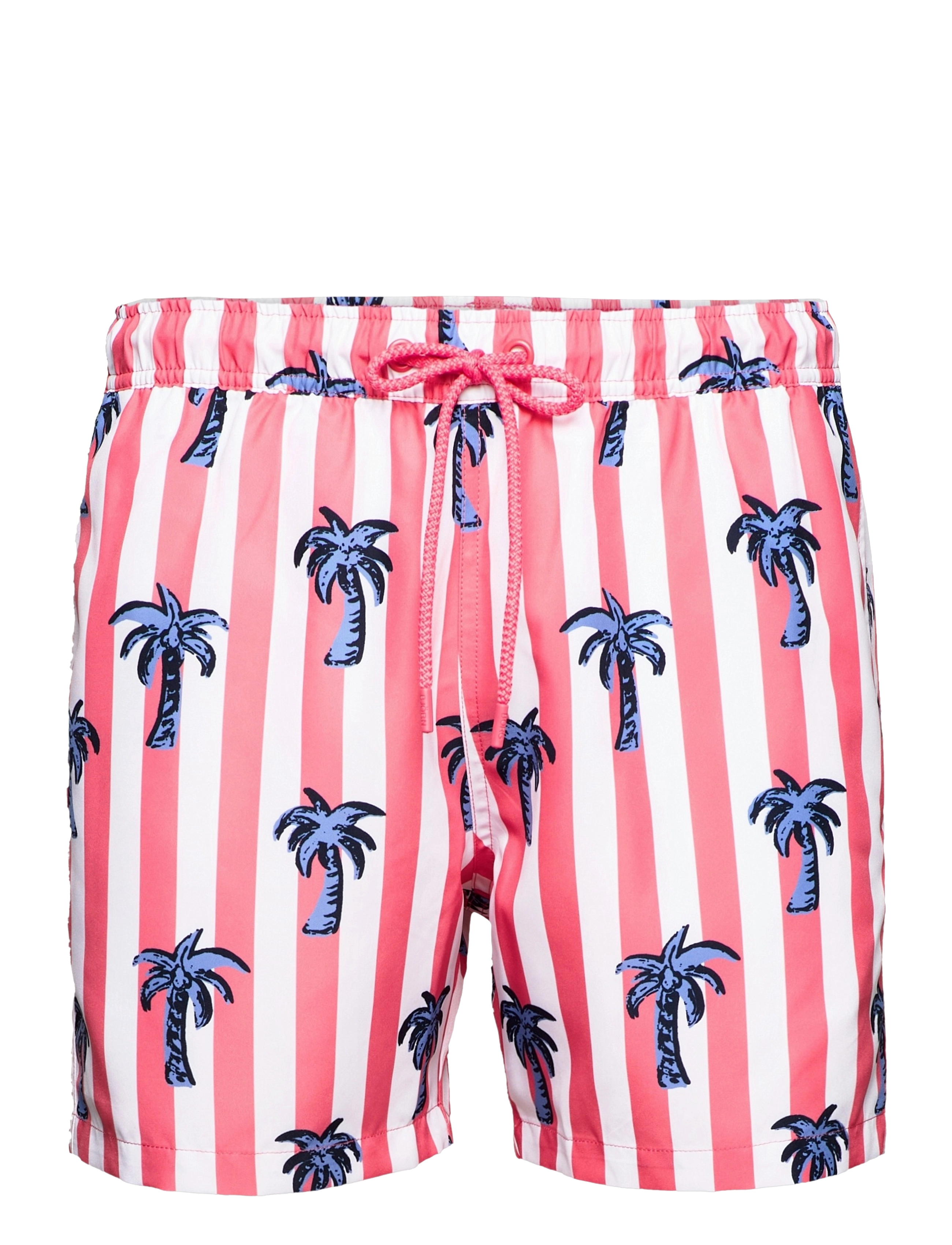 Björn Borg - LOOSE SHORTS SYLVESTER SYLVESTER - bb palmstripe sunkist coral - 1