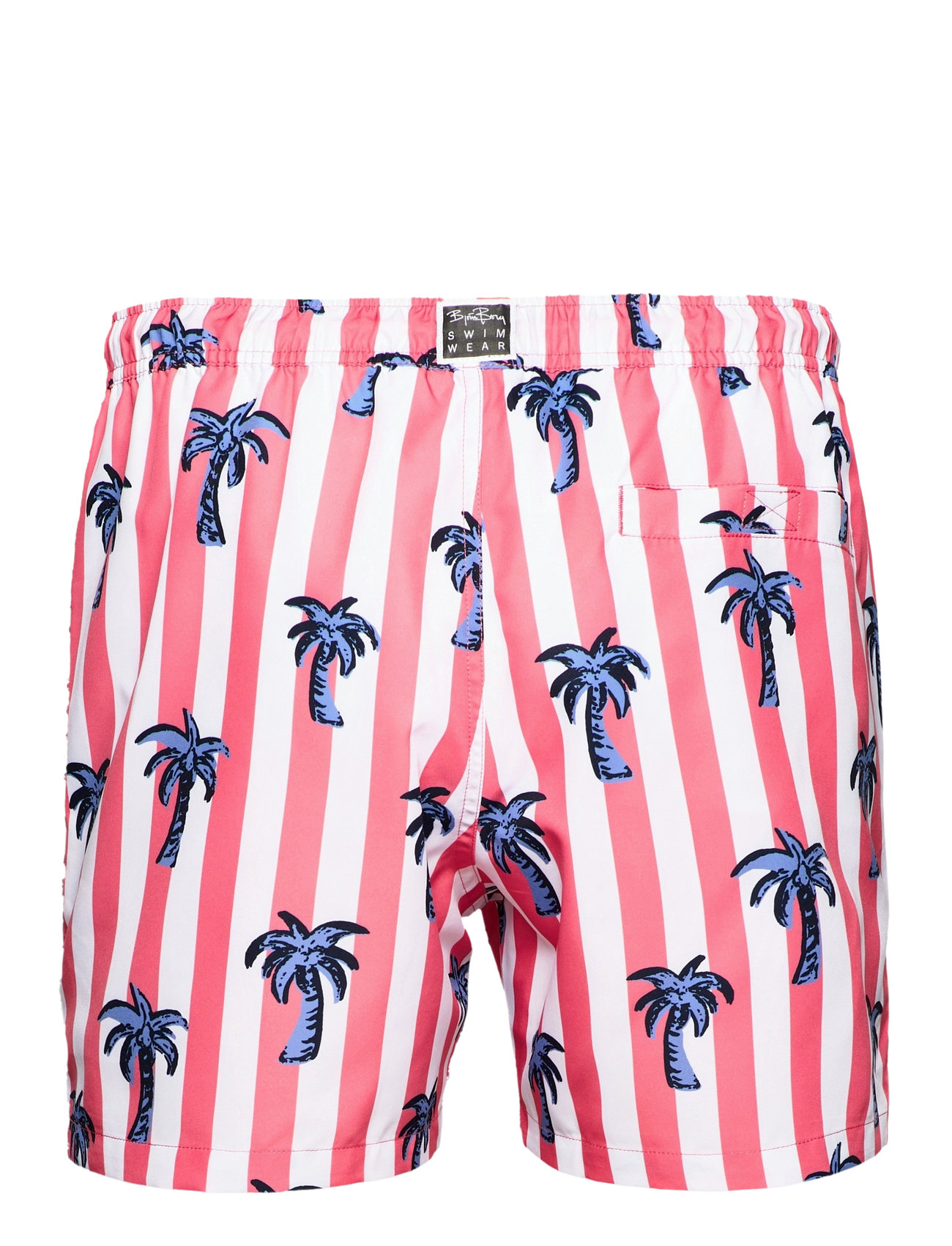 Björn Borg - LOOSE SHORTS SYLVESTER SYLVESTER - bb palmstripe sunkist coral - 3