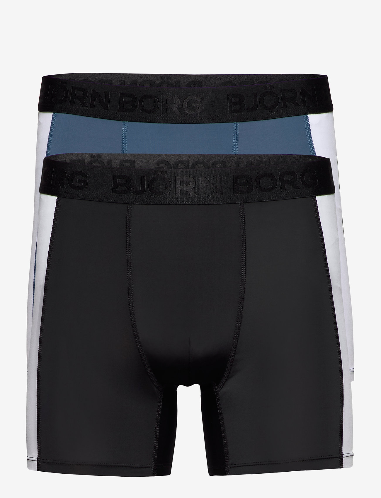Björn Borg - SHORTS PER BB PANEL BORG - black beauty - 0