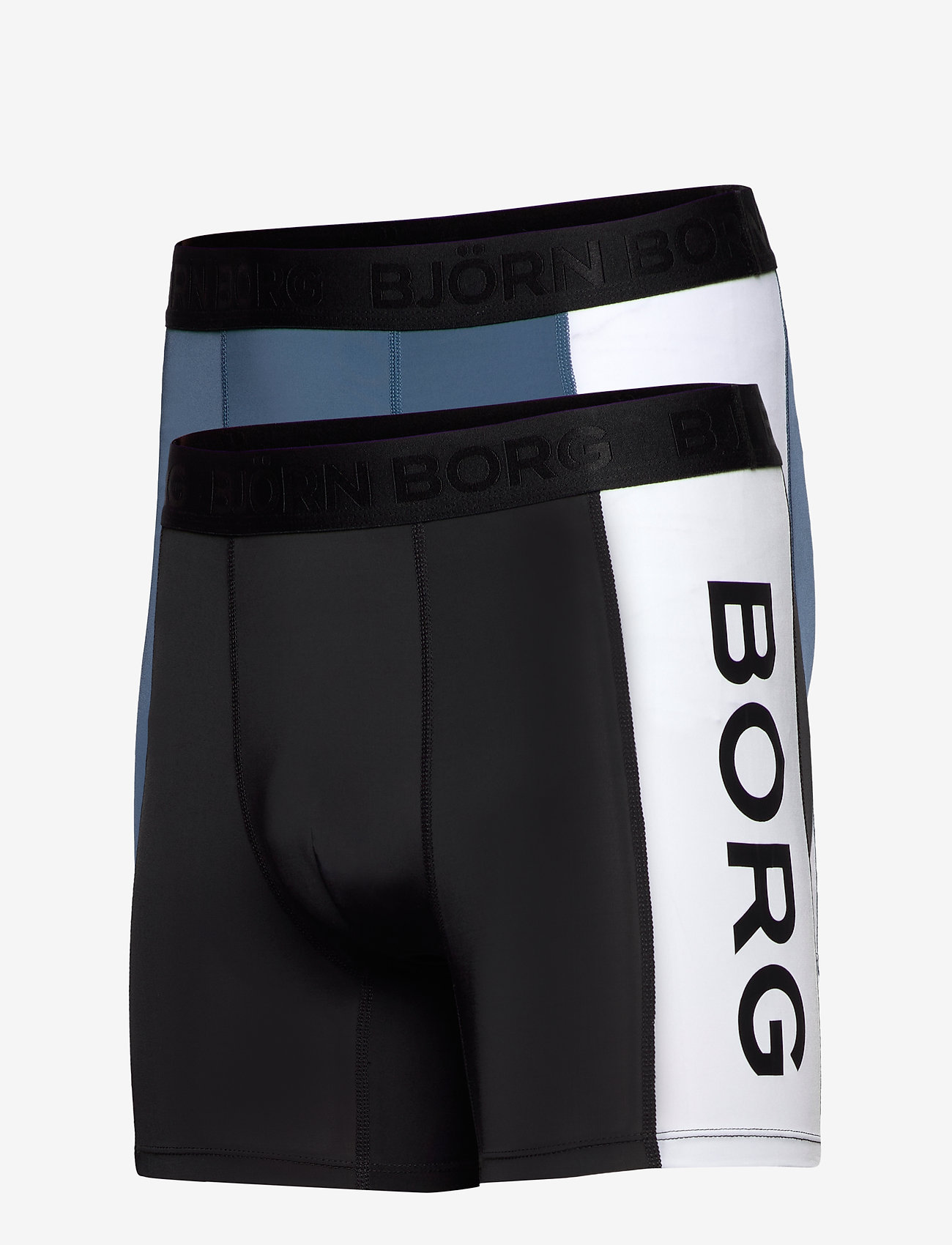 Björn Borg - SHORTS PER BB PANEL BORG - black beauty - 4