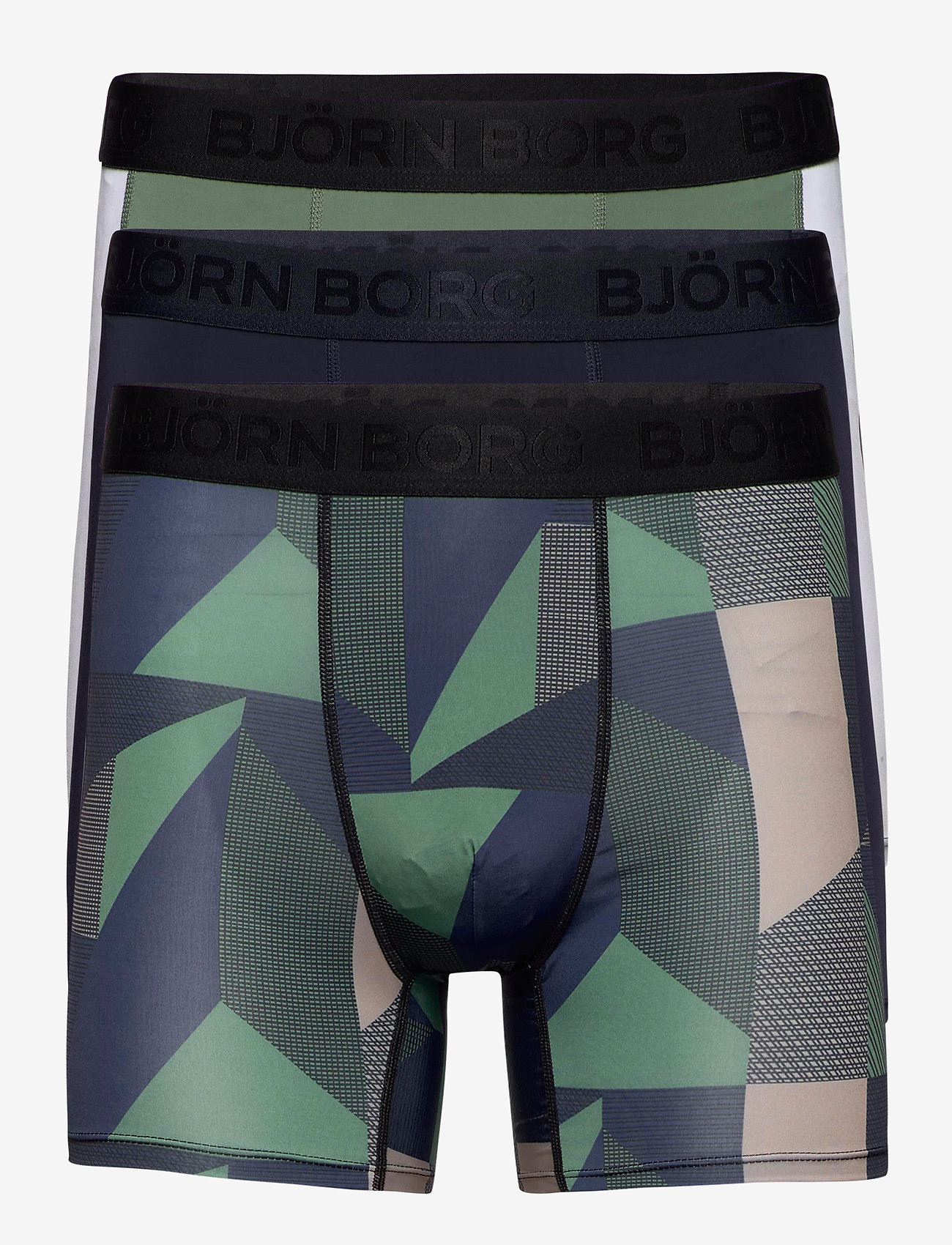 Björn Borg - SHORTS PER BB TEXTURED BLOCK - duck green - 0