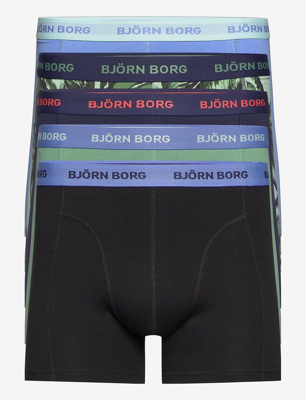 Björn Borg - SHORTS SAMMY BB LEAFY - lichen - 0