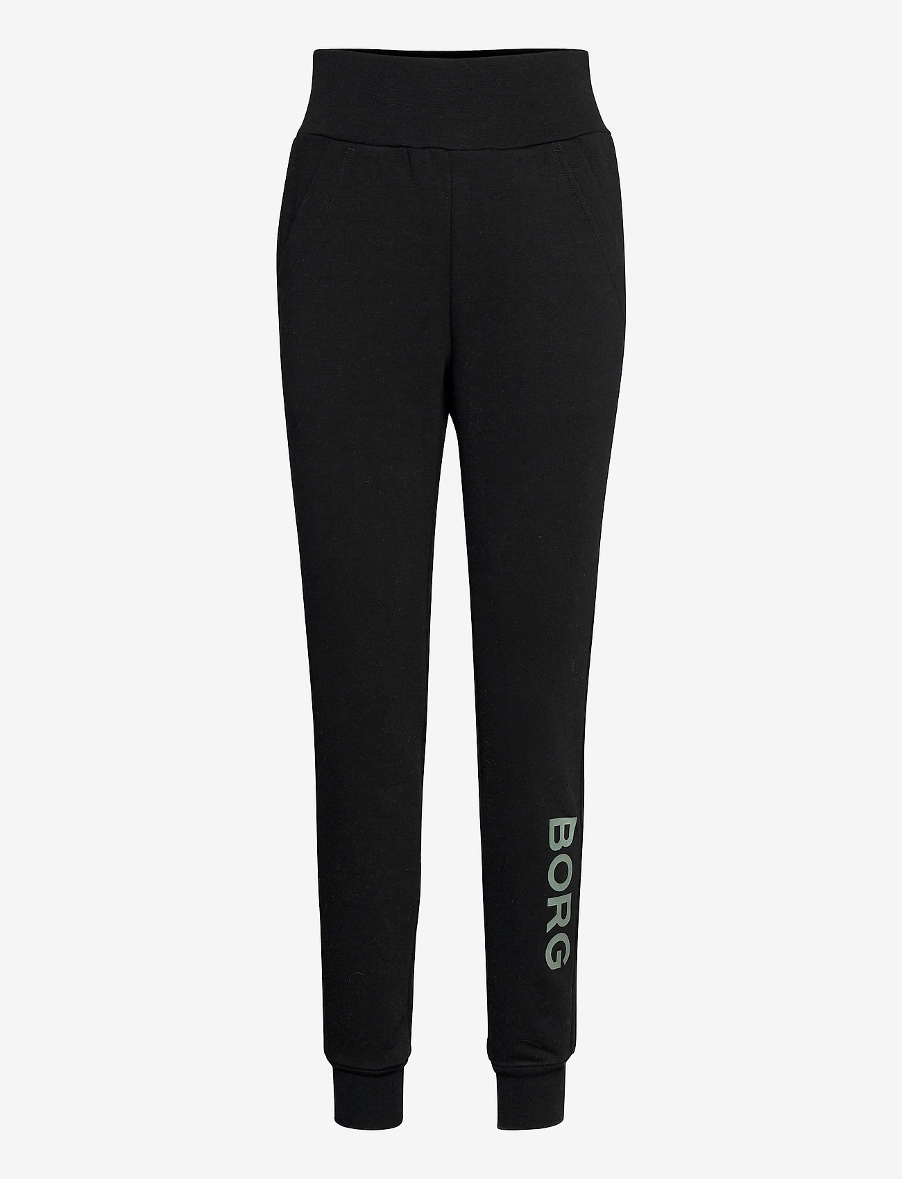 Björn Borg - SWEAT PANT W BB LOGO W BB LOGO - black beauty - 0