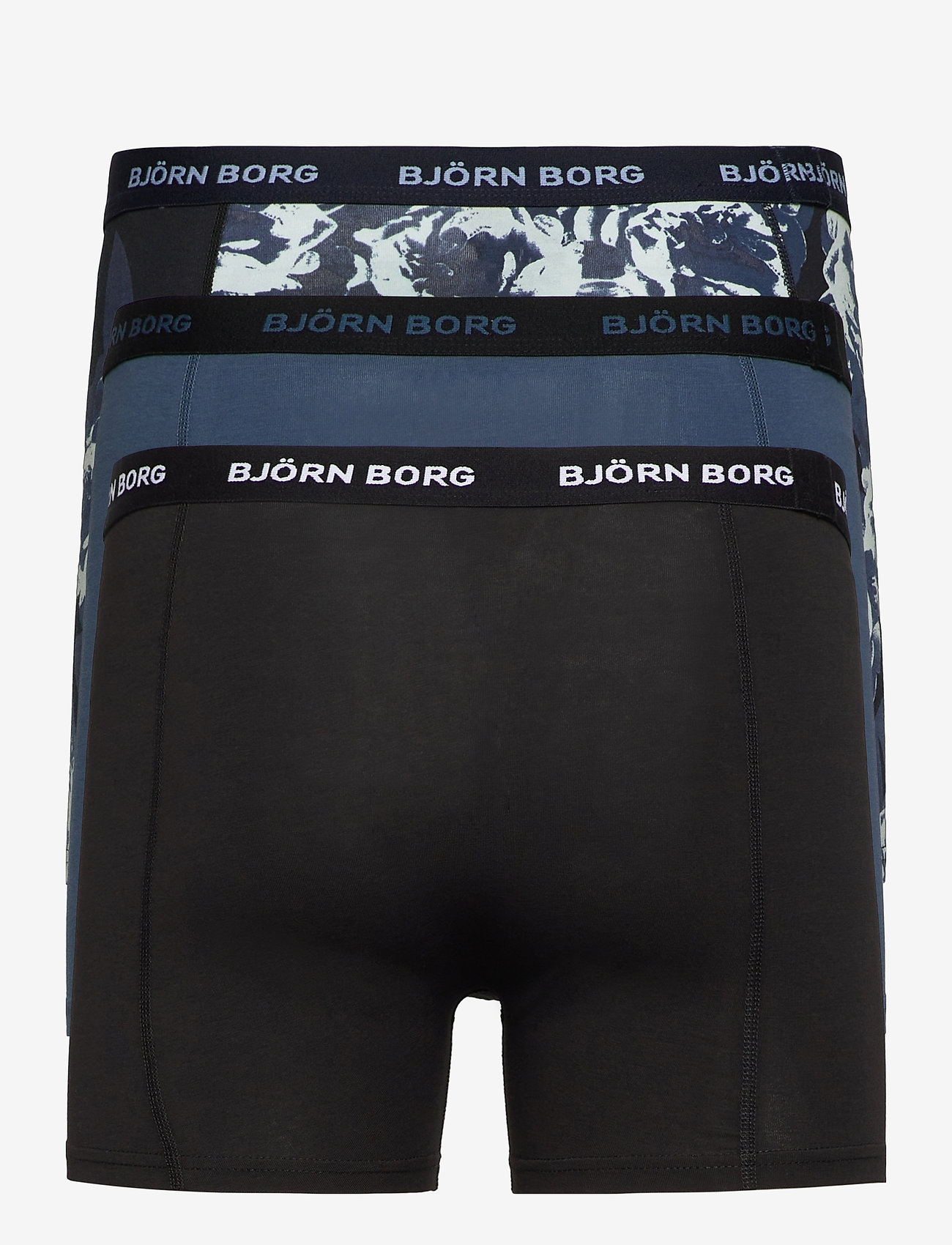 Björn Borg - SHORTS SAMMY BB VIBRANT FLOWER - black beauty - 2