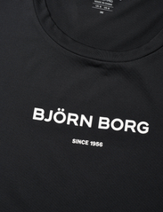 Björn Borg - TEE OANA OANA - t-shirts - black beauty - 2