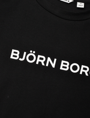 Björn Borg - REGULAR T-SHIRT FANNO FANNO - zemākās cenas - black beauty - 2