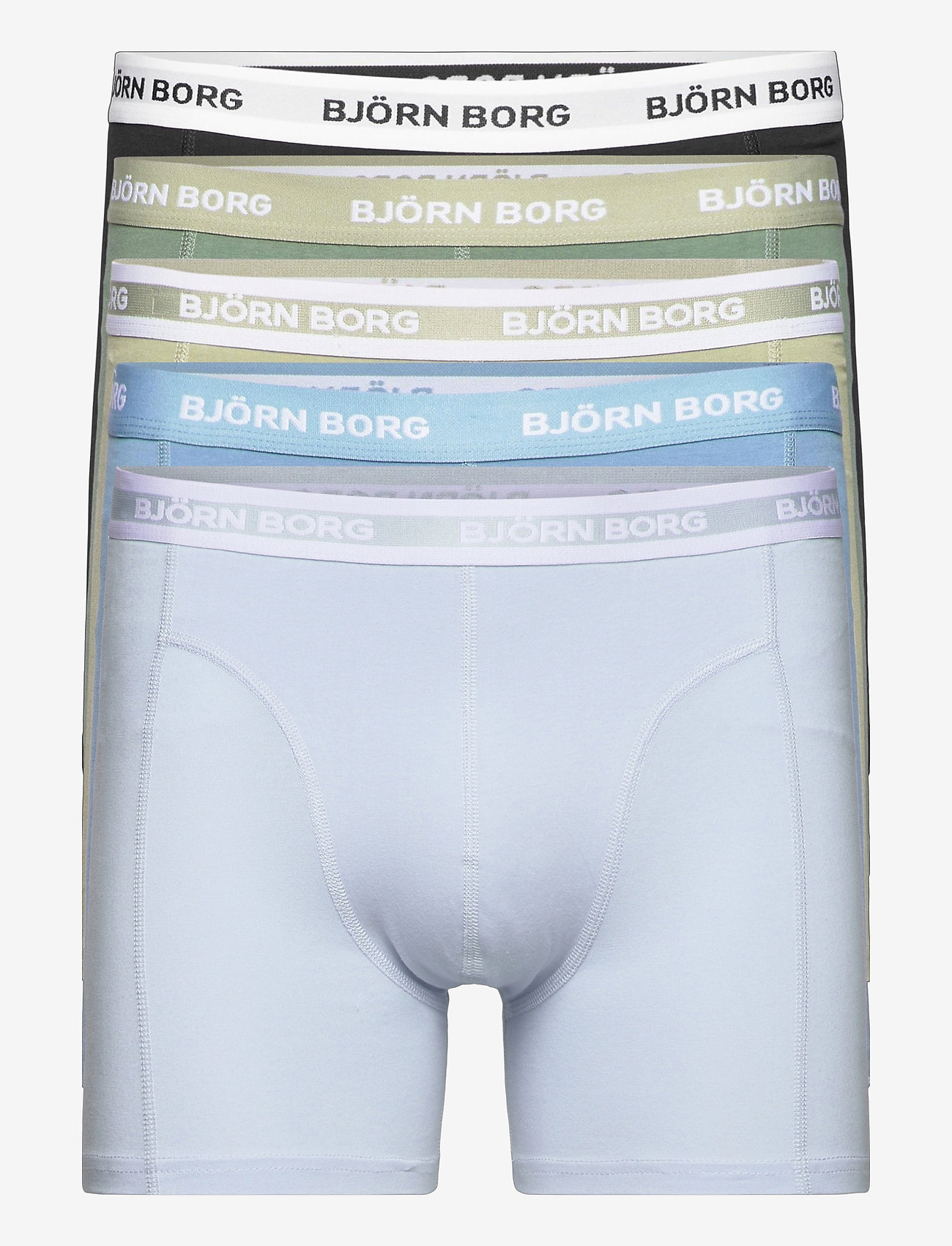 Björn Borg - SHORTS SAMMY SOLIDS - black beauty - 0