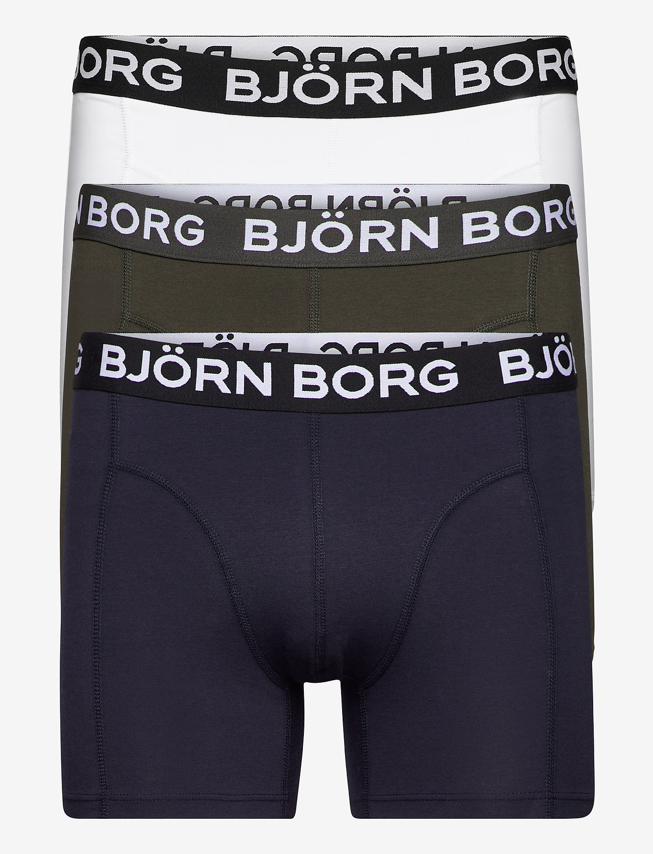 Björn Borg - SHORTS SAMMY SOLIDS - brilliant white - 0