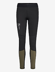 Björn Borg - ACADEMY TIGHTS W SPORTS W SPORTS ACADEMY - bėgimo ir sportinės tamprės - black beauty - 0