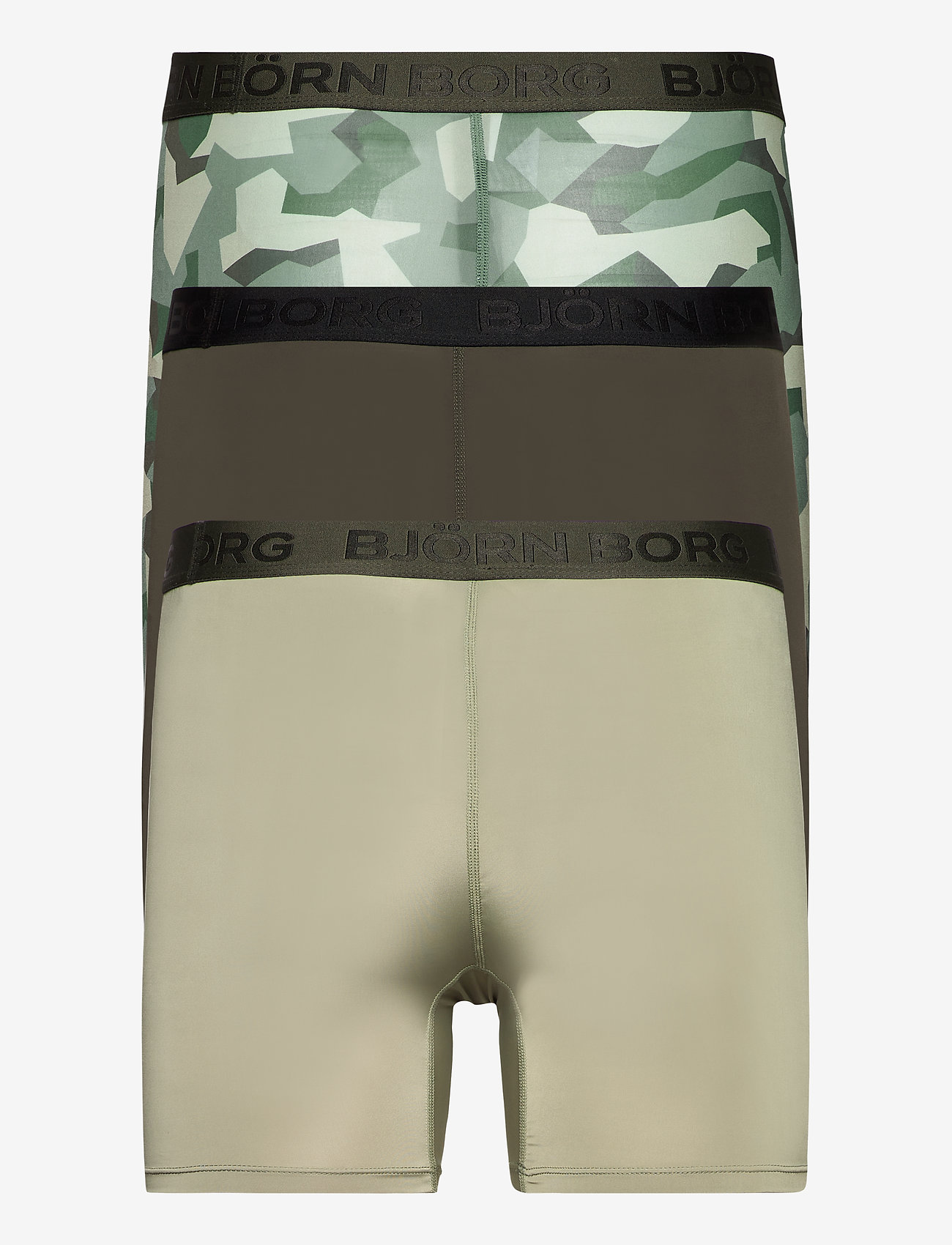 Björn Borg - SHORTS PER BB NORDIC CAMO - duck green - 1