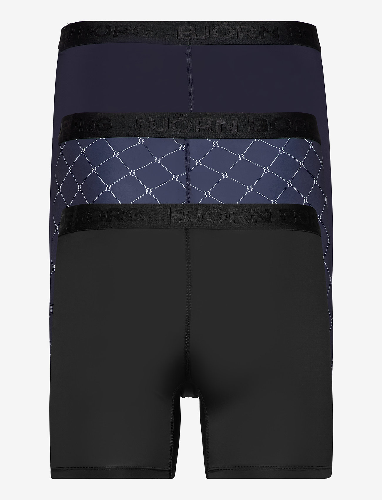 Björn Borg - SHORTS PER BB TENNIS NET - black beauty - 1
