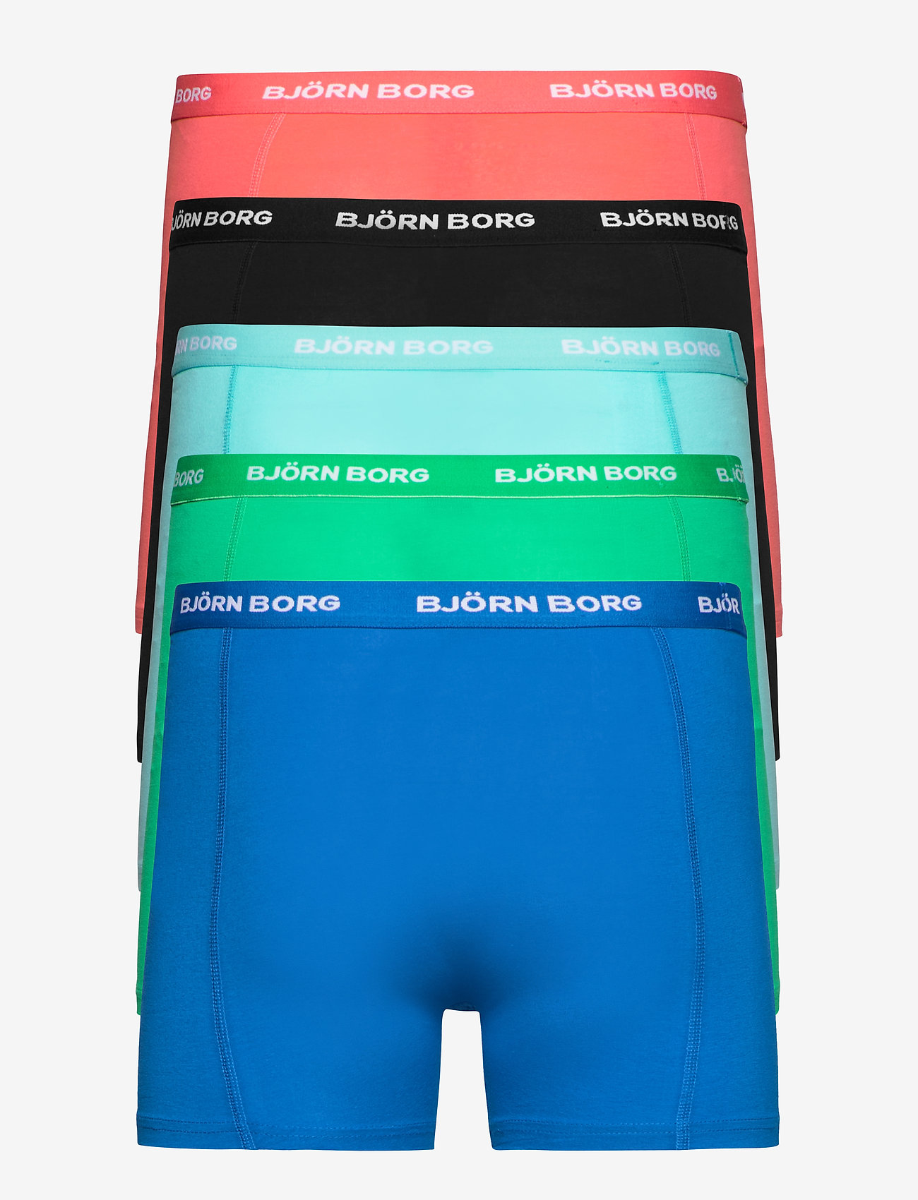 Björn Borg - SHORTS SAMMY SOLIDS - living coral - 1