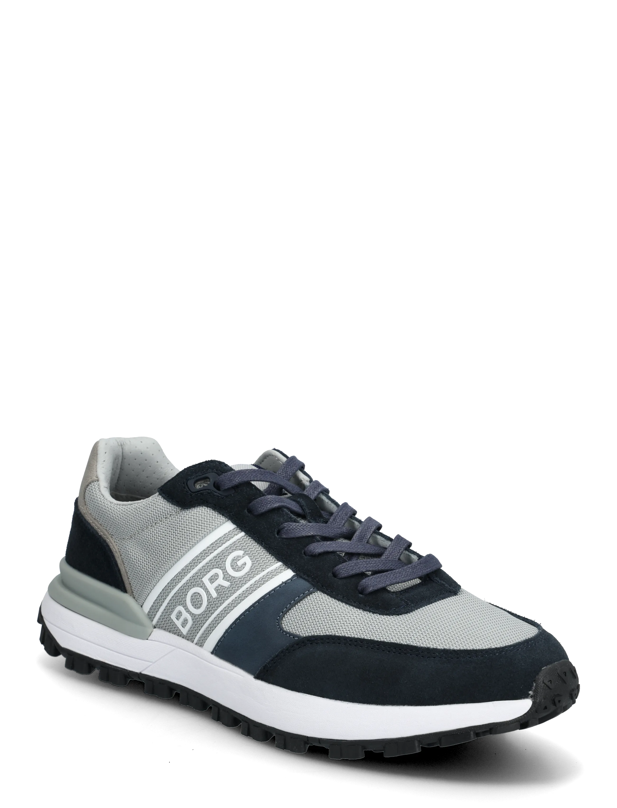 Björn Borg R2400 SUEDE - Sko - NAVY - LIGHT GREY / grey
