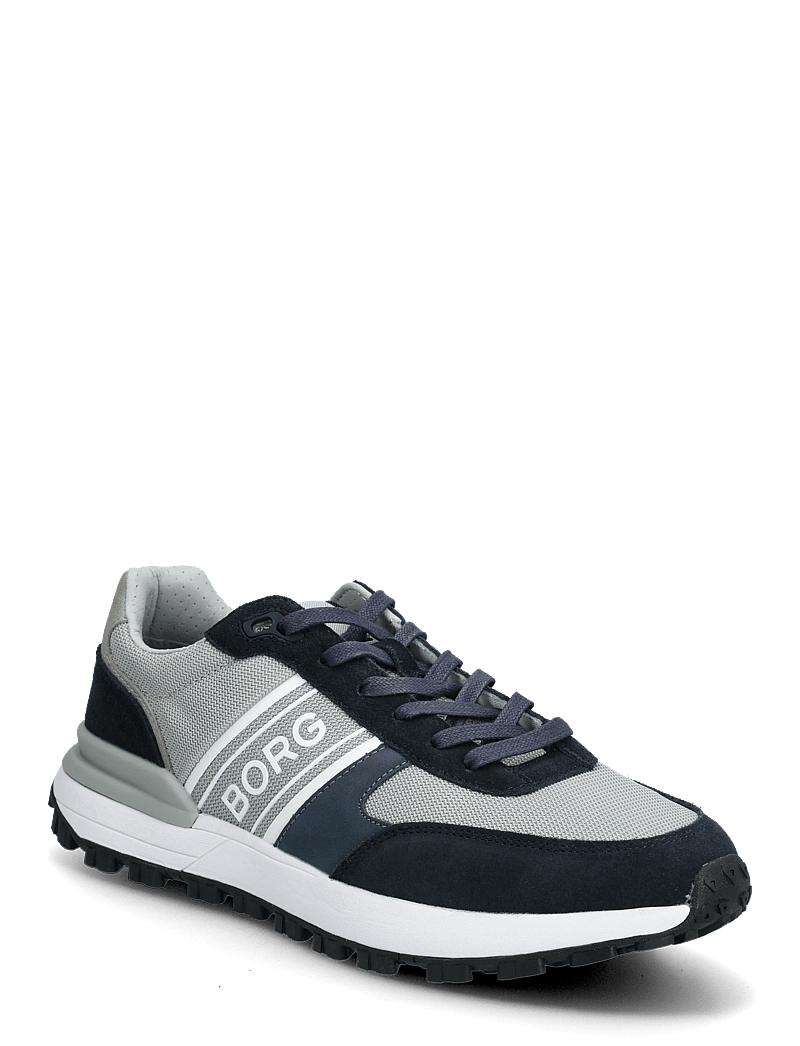 Björn Borg - R2400 SUEDE - lave sneakers - navy - light grey - 0