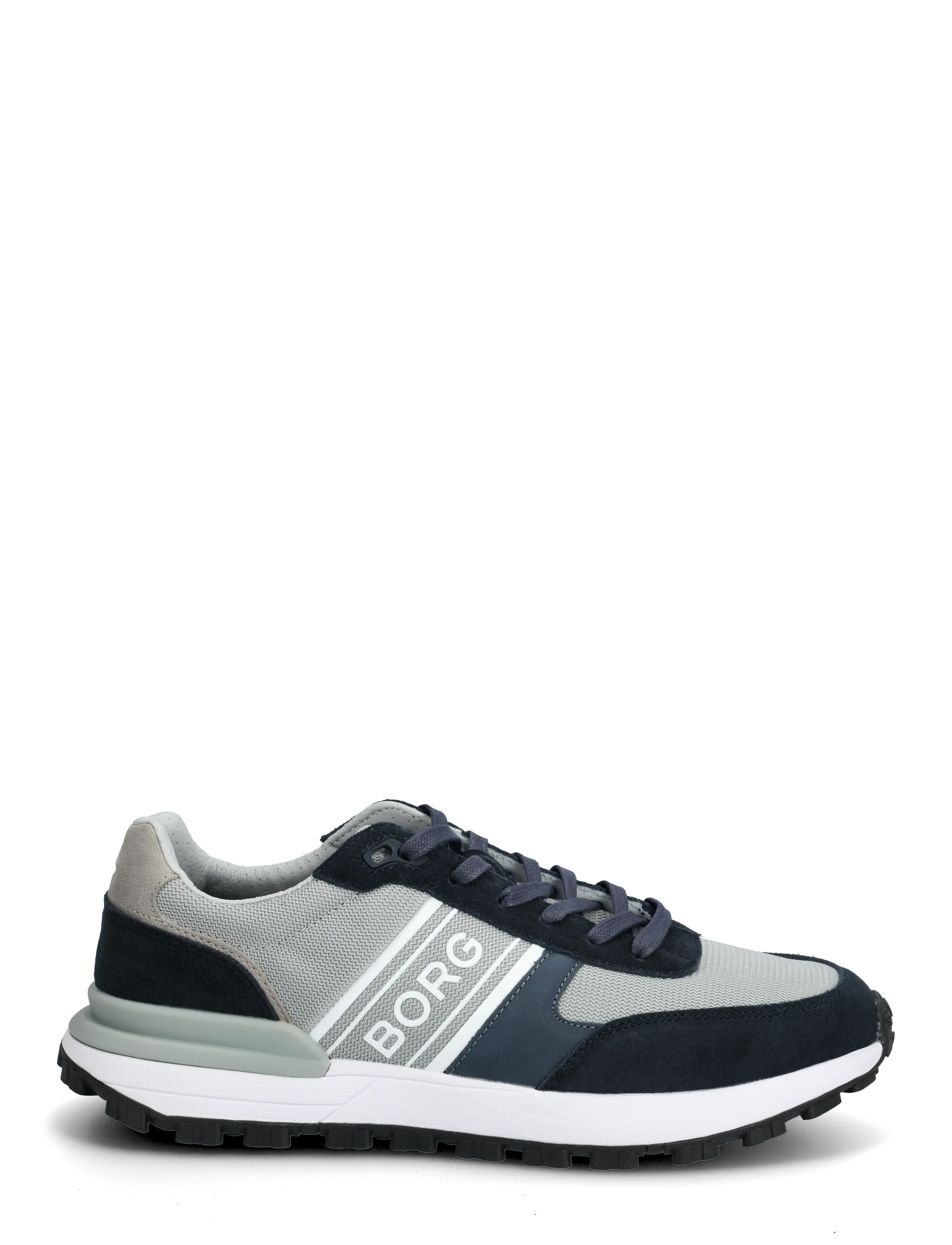 Björn Borg - R2400 SUEDE - matalavartiset tennarit - navy - light grey - 1