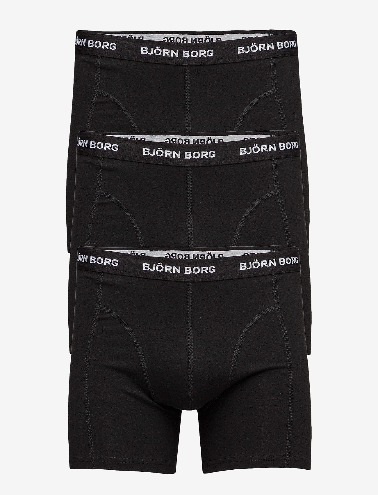 Björn Borg SHORTS SAMMY SOLID - Underkläder - MULTIPACK 1 / black