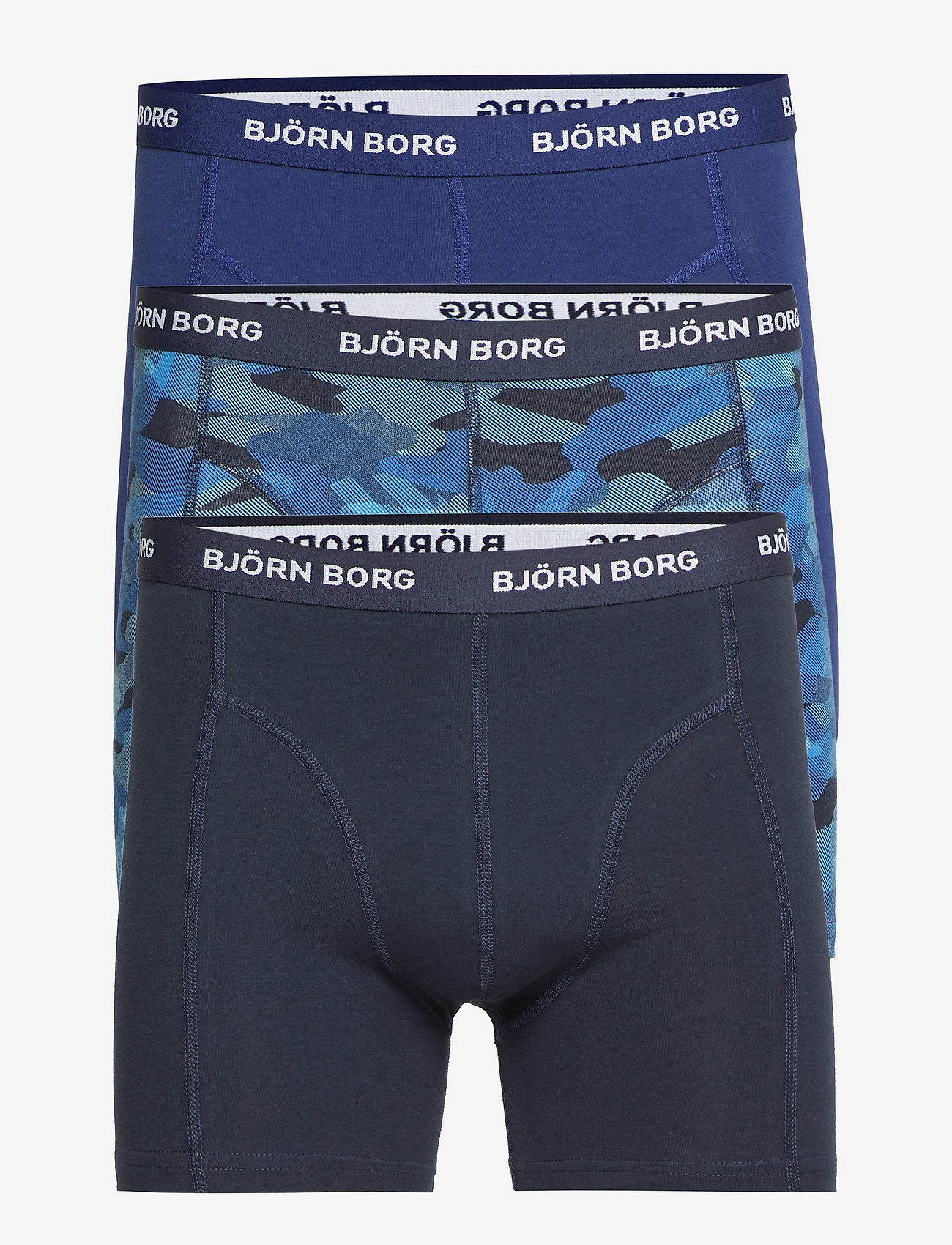 Björn Borg - COTTON STRETCH BOXER 3p - nordisk style - multipack 6 - 0