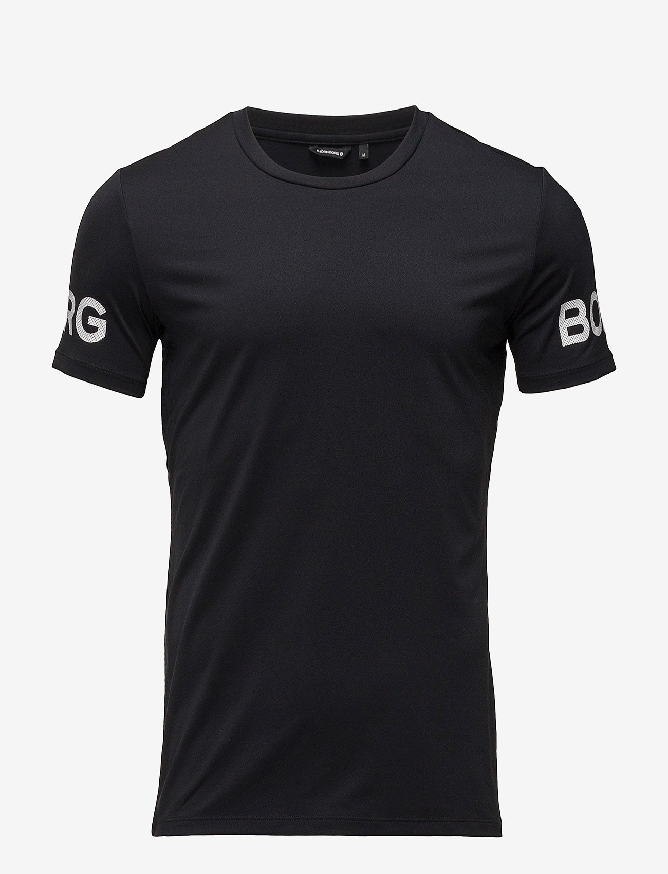 Björn Borg - BORG T-SHIRT - t-shirts - black beauty - 1