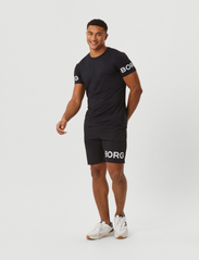 Björn Borg - BORG T-SHIRT - t-shirts - black beauty - 7