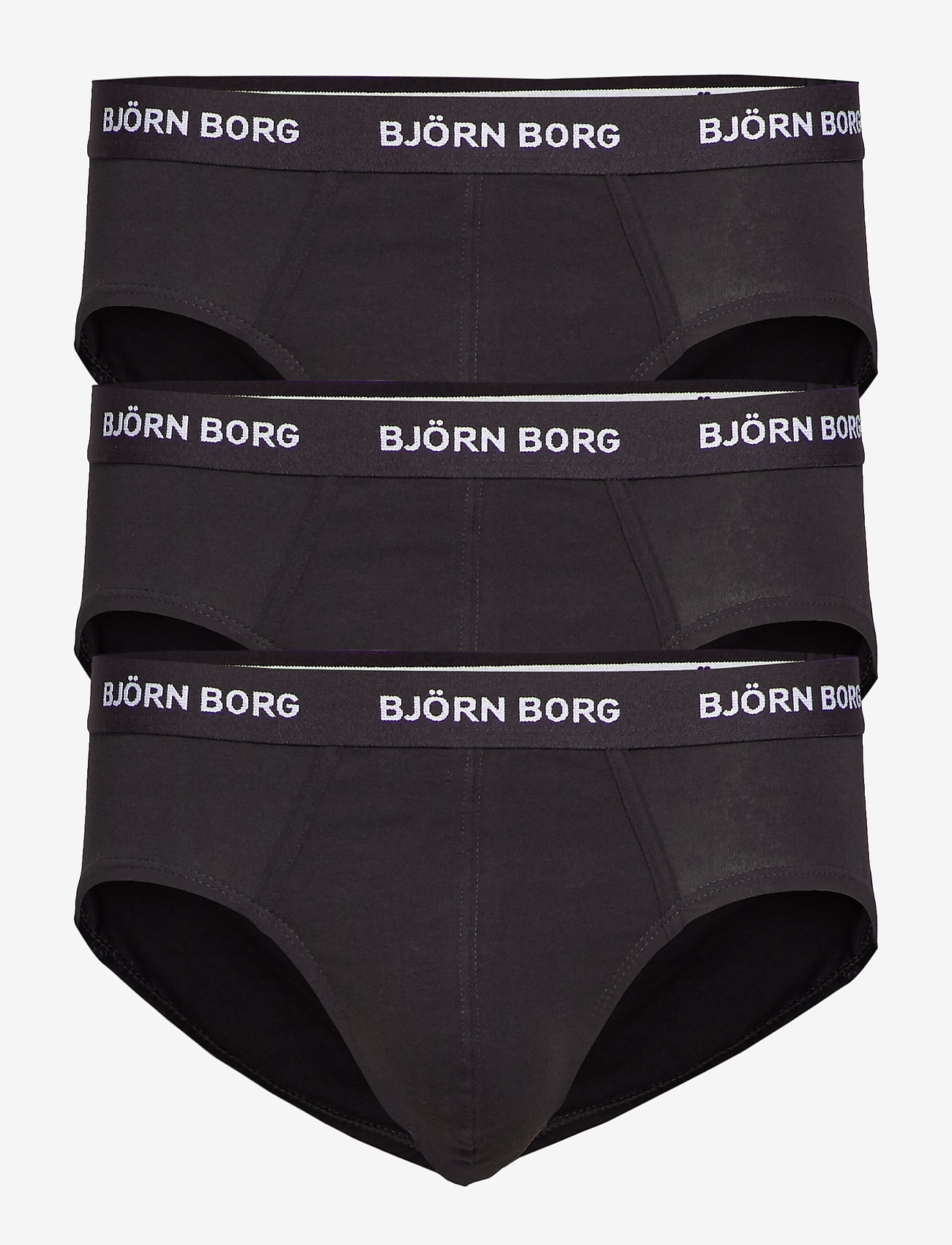 Björn Borg - ESSENTIAL BRIEF 3p - black - 0