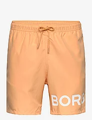 Björn Borg - BORG SWIM SHORTS - badbyxor - apricot cream - 0